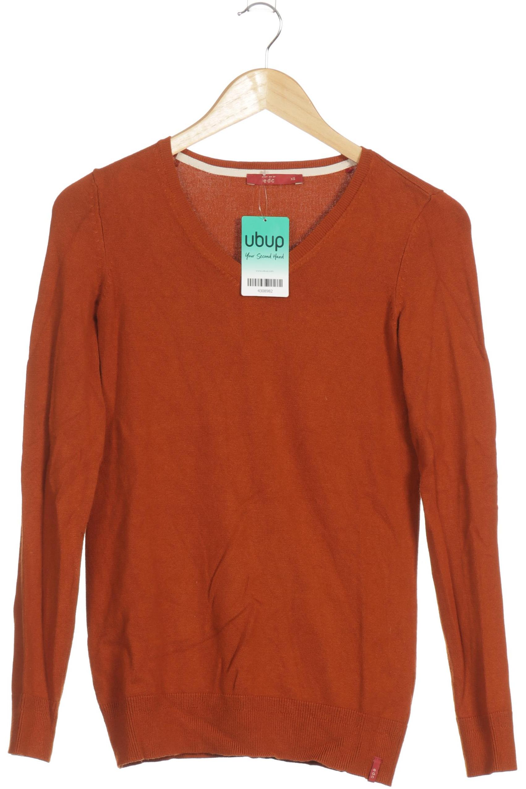 

Esprit Damen Pullover, orange, Gr. 34