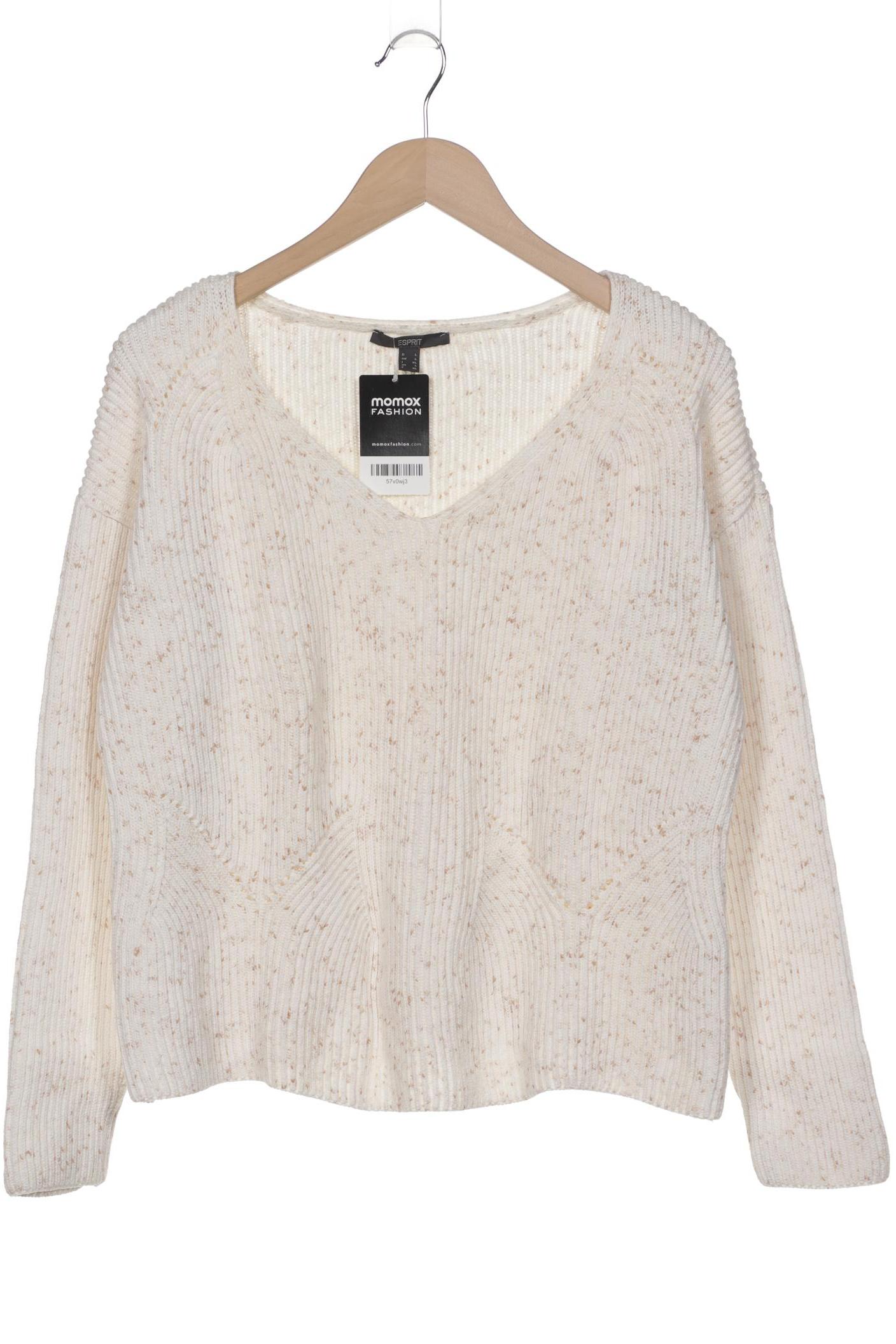 

Esprit Damen Pullover, weiß, Gr. 42