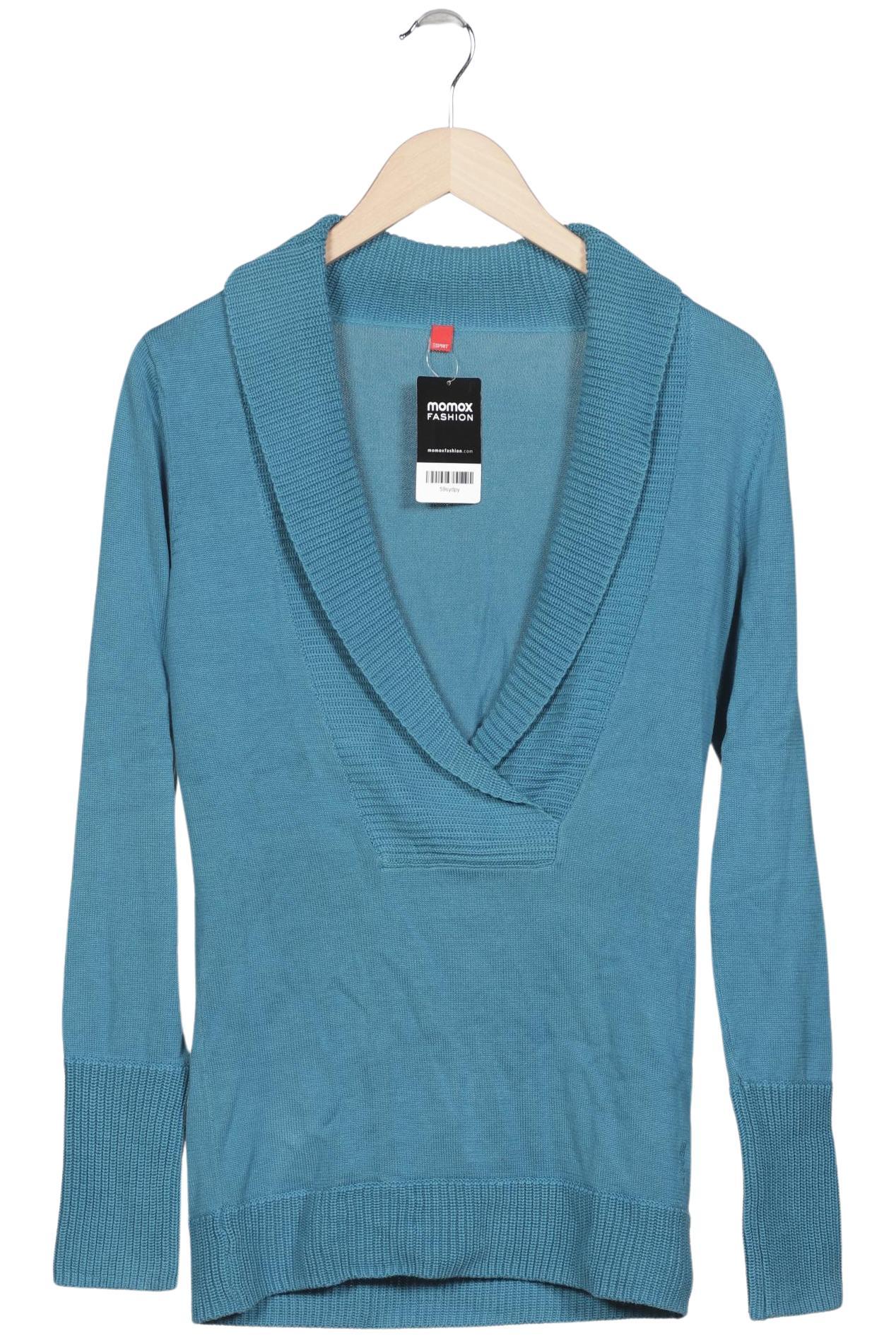 

Esprit Damen Pullover, türkis, Gr. 38