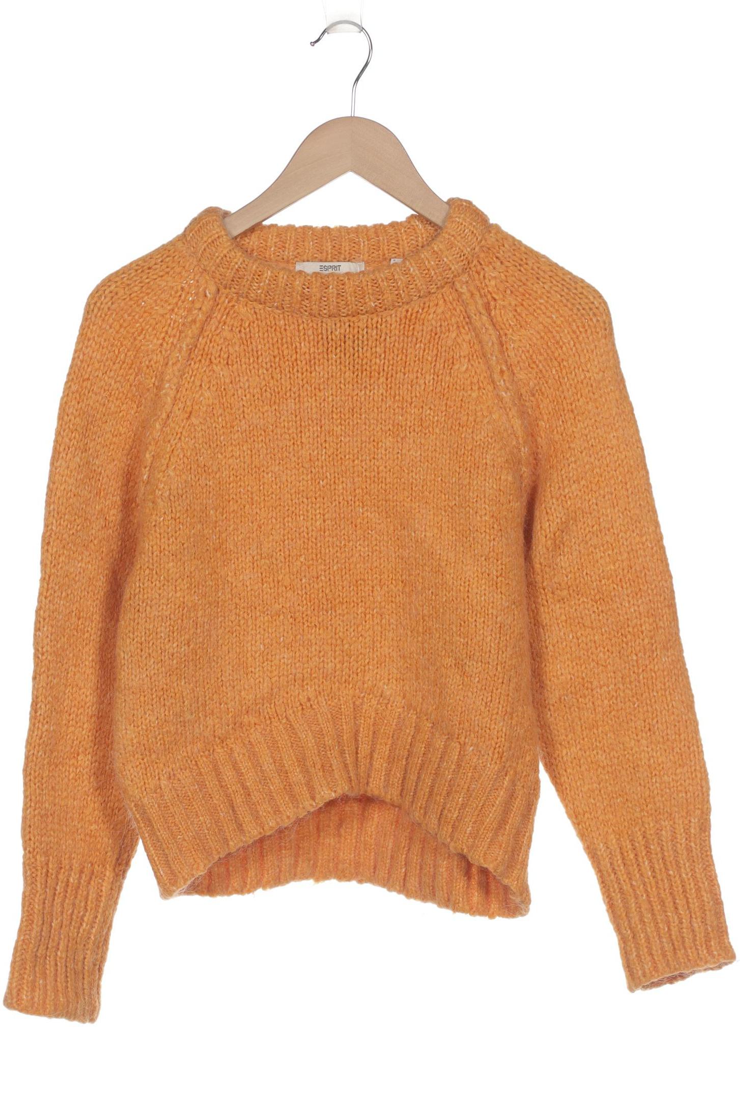 

Esprit Damen Pullover, orange, Gr. 34