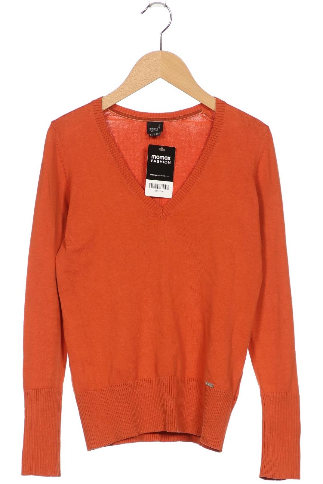 

Esprit Damen Pullover, orange, Gr. 34