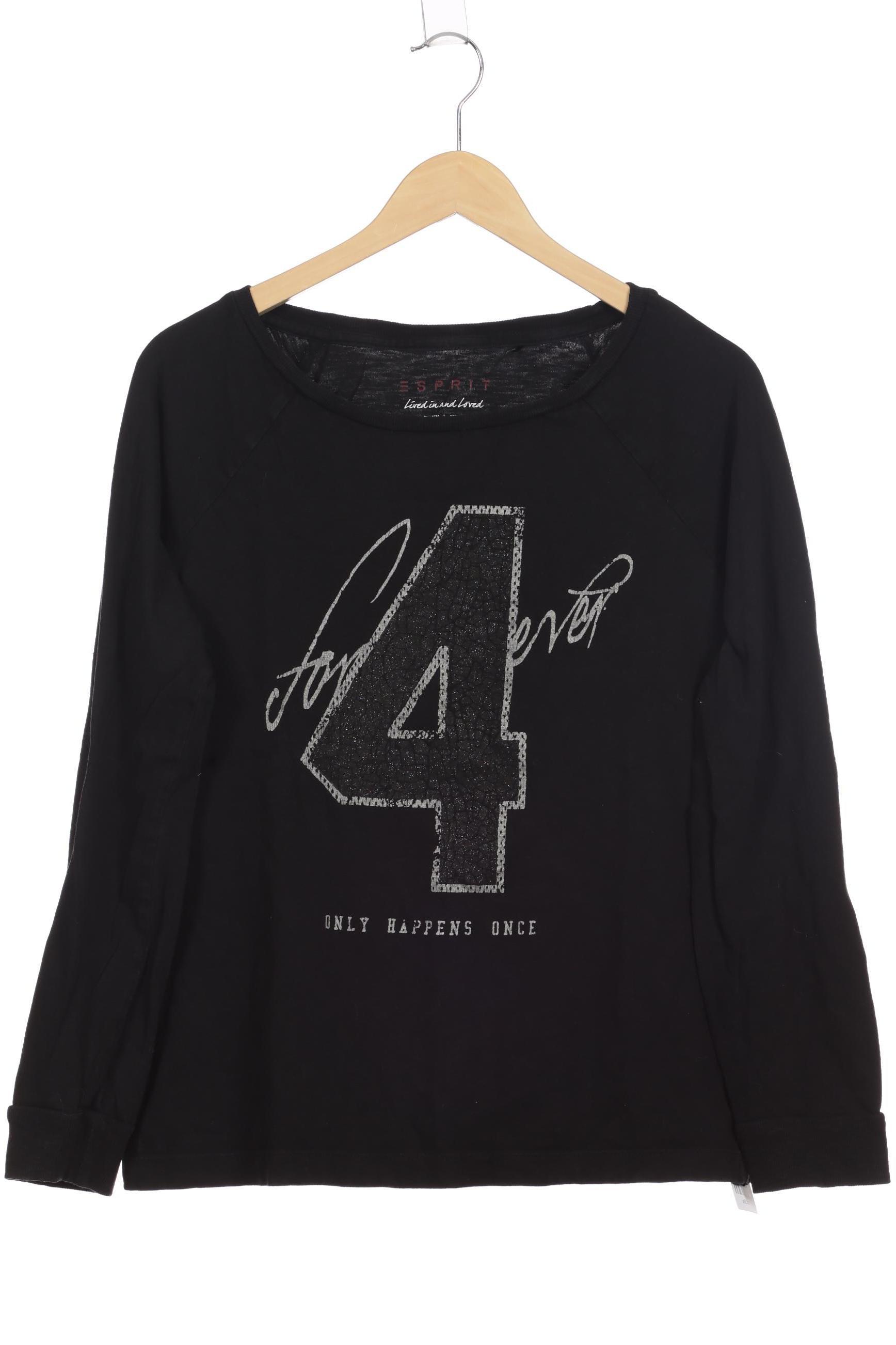 

Esprit Damen Sweatshirt, schwarz, Gr.