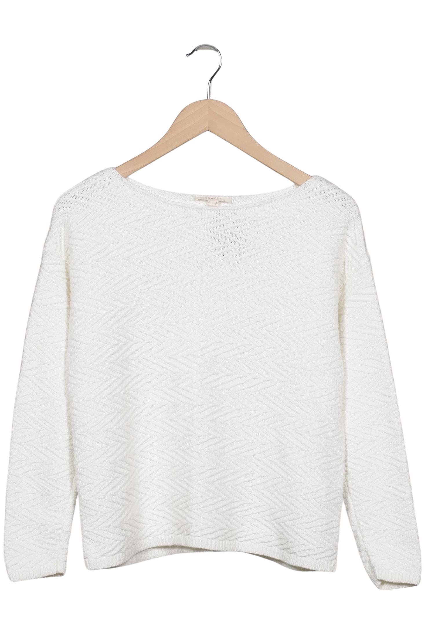 

Esprit Damen Pullover, weiß, Gr. 36