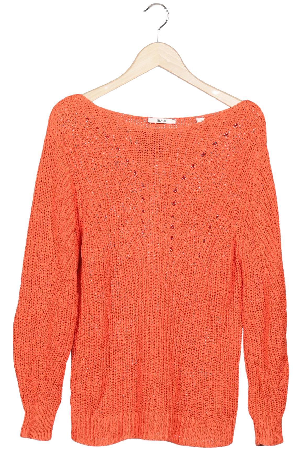 

Esprit Damen Pullover, orange, Gr. 44