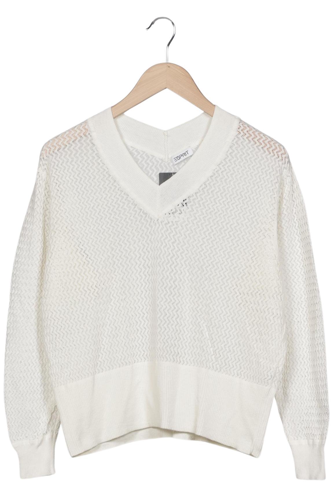 

Esprit Damen Pullover, weiß, Gr. 38