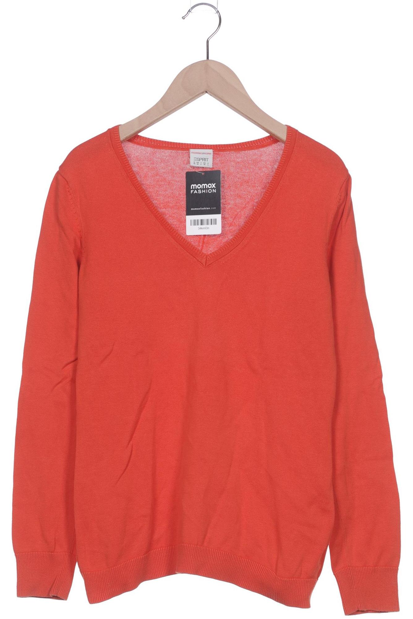 

Esprit Damen Pullover, orange, Gr. 38