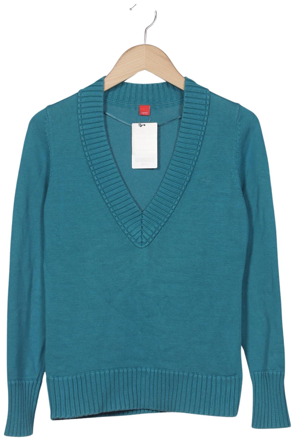 

Esprit Damen Pullover, türkis, Gr. 36