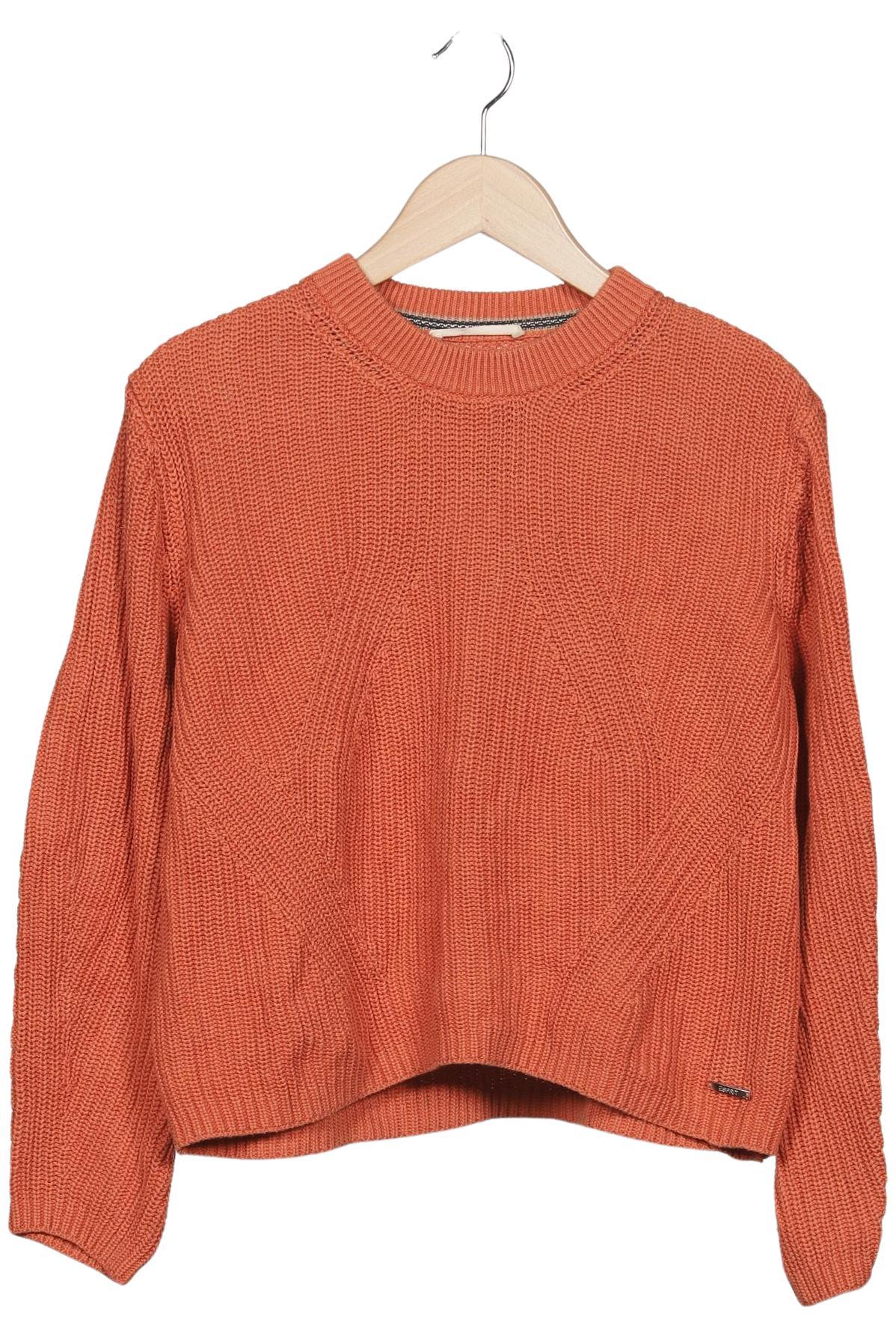 

Esprit Damen Pullover, orange, Gr. 34