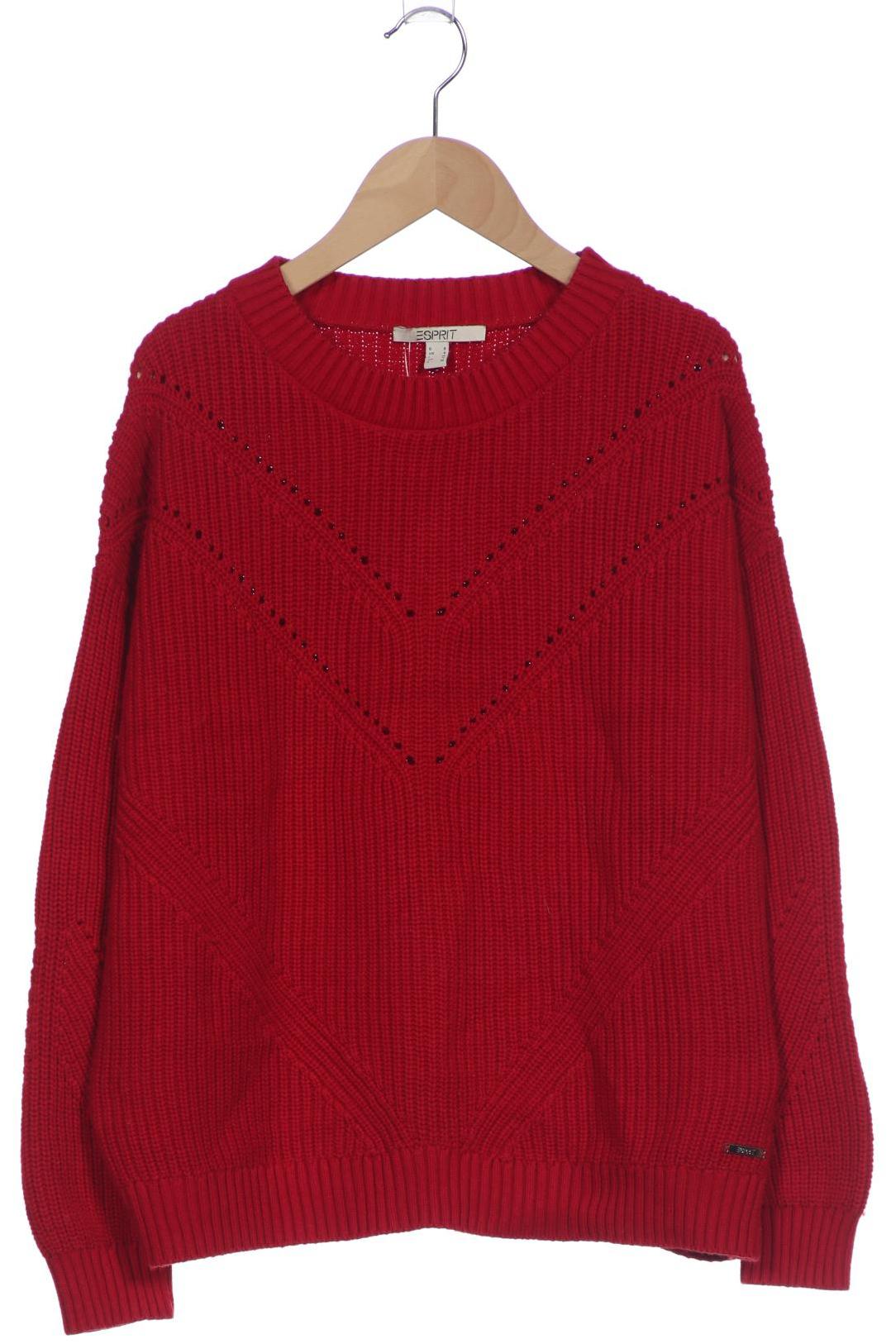 

Esprit Damen Pullover, rot, Gr. 36