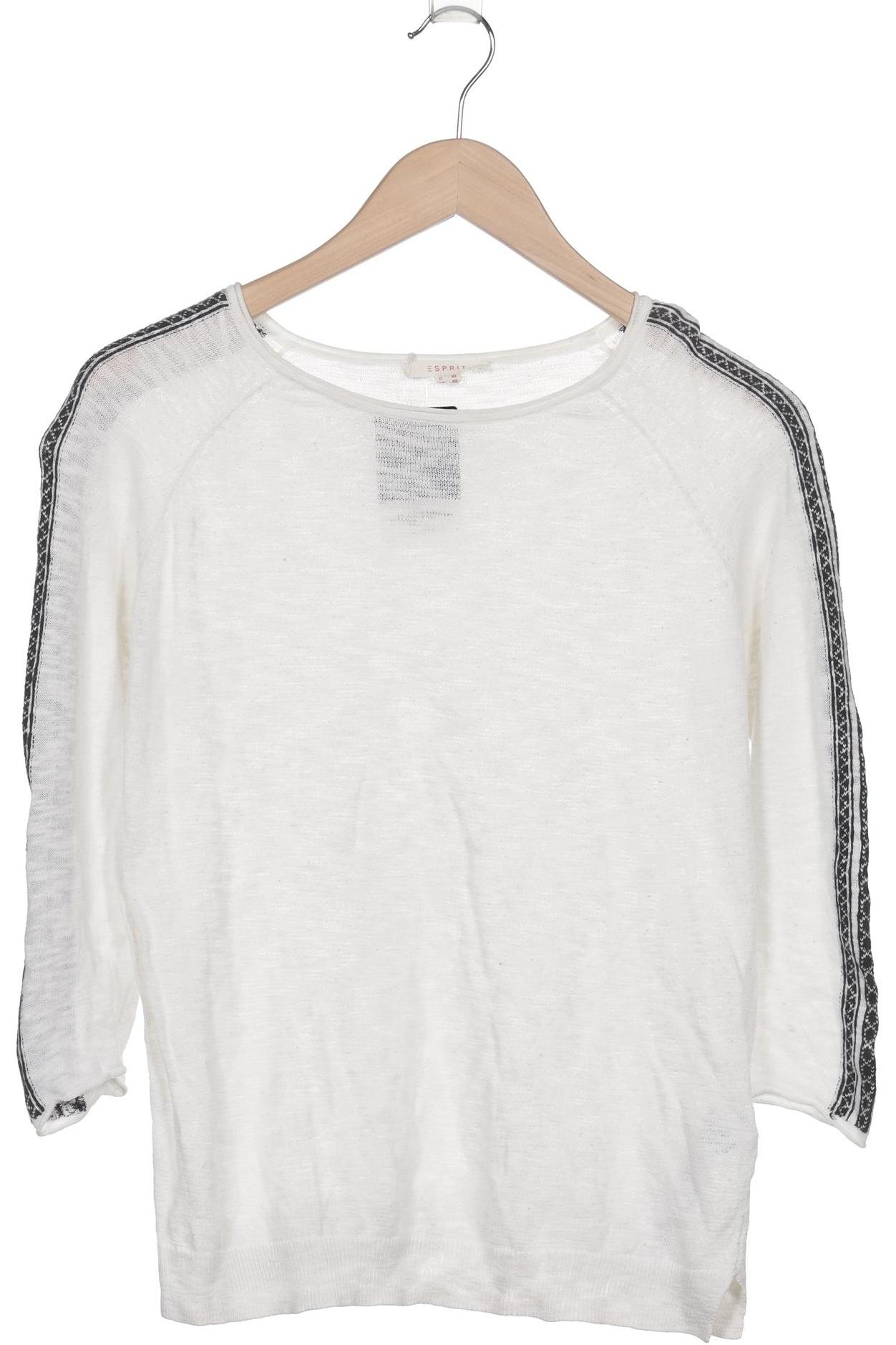 

Esprit Damen Pullover, weiß, Gr. 34