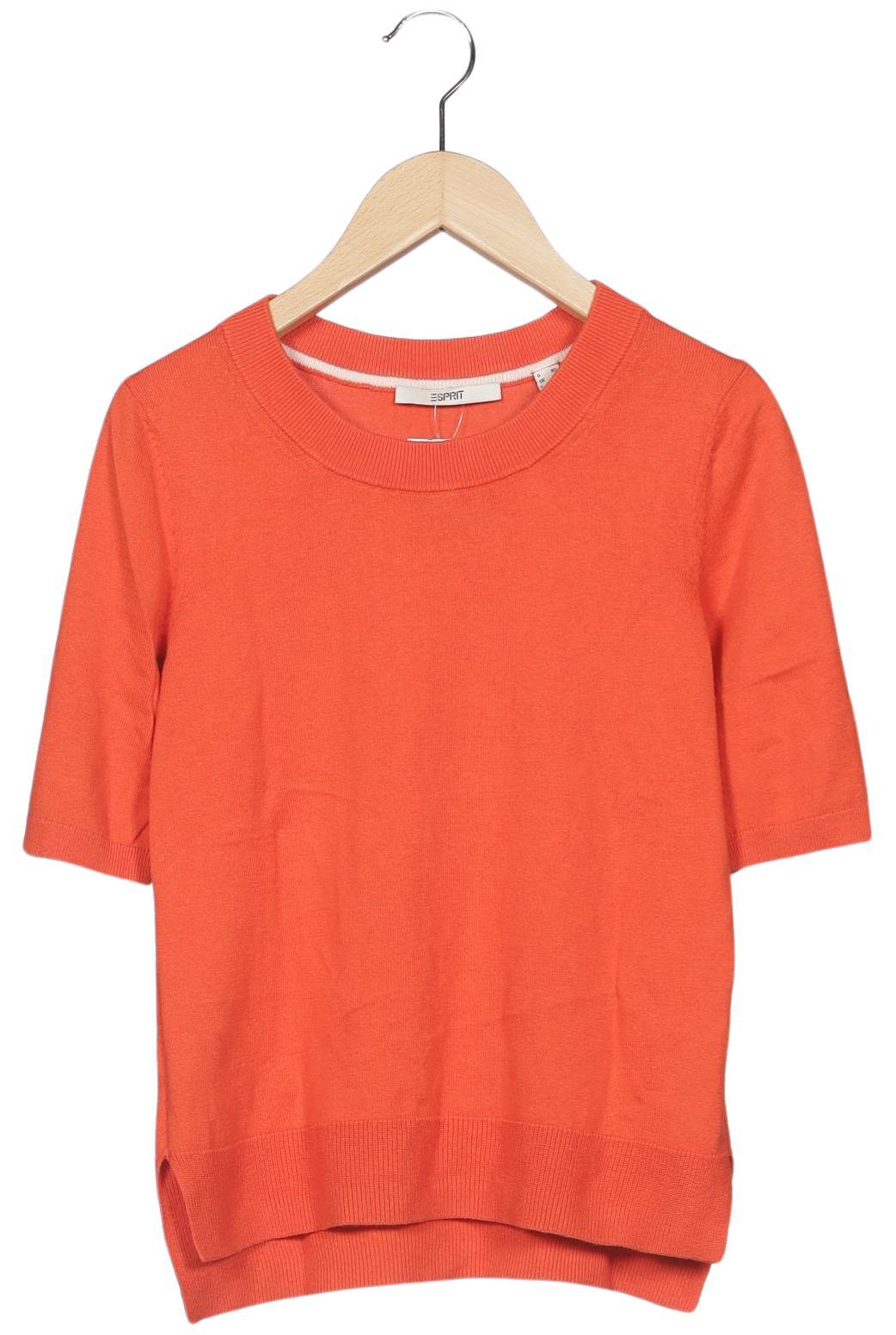 

Esprit Damen Pullover, orange, Gr. 34