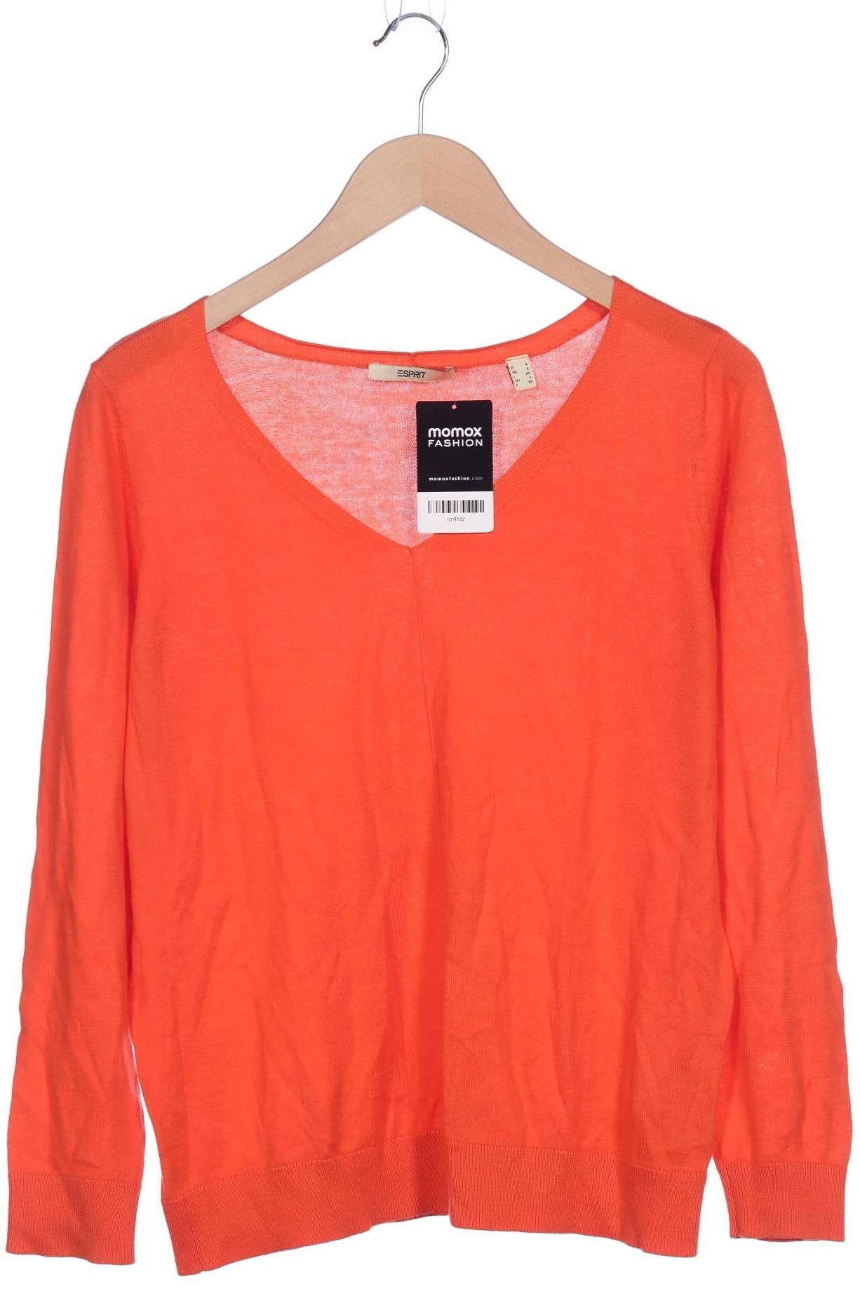 

Esprit Damen Pullover, orange, Gr. 42