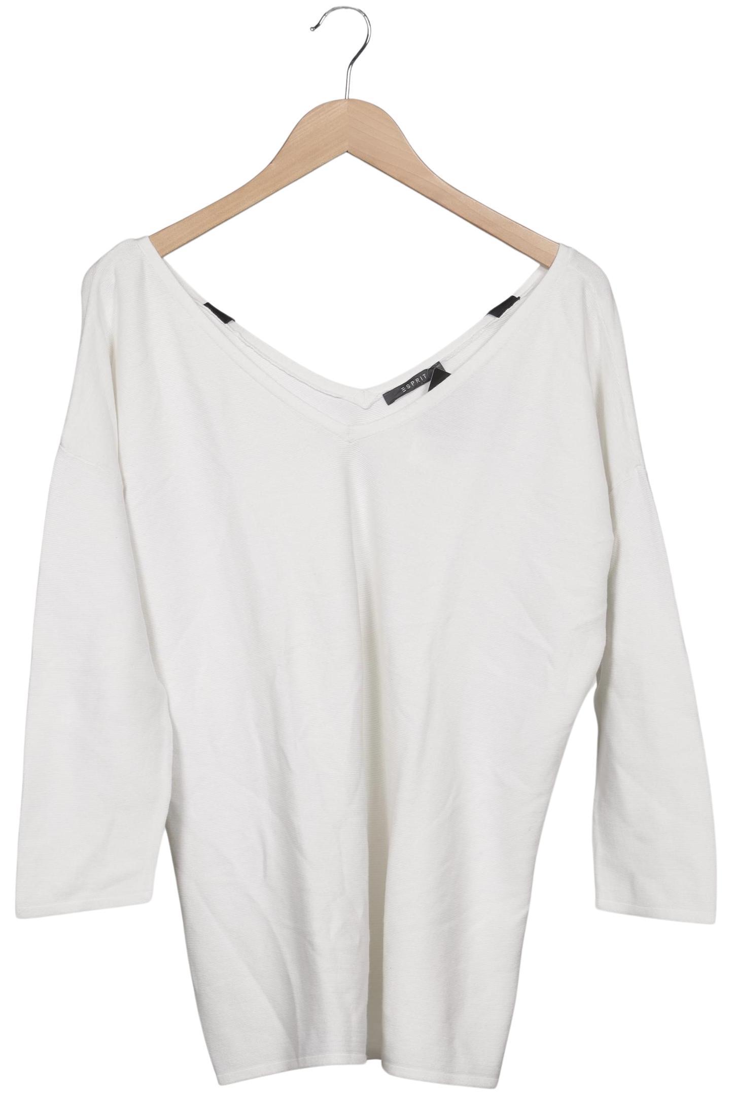 

Esprit Damen Pullover, weiß, Gr. 46