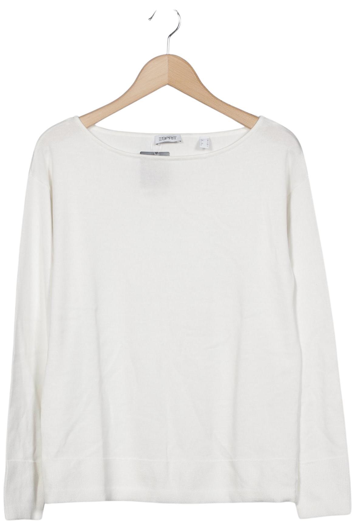 

Esprit Damen Pullover, weiß, Gr. 38