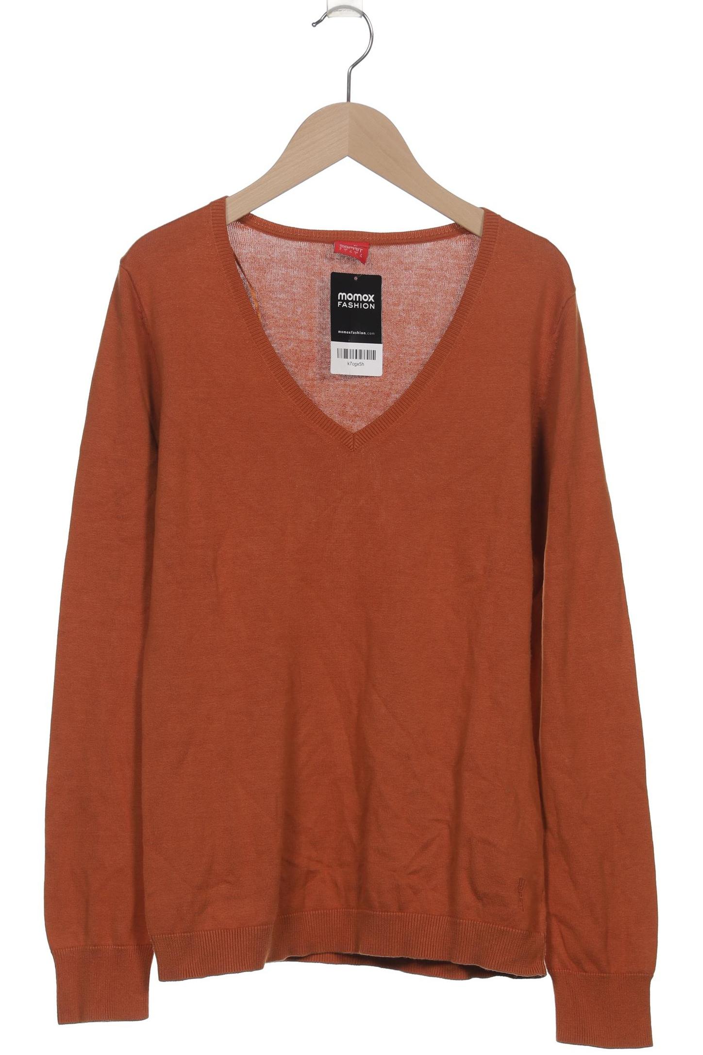 

Esprit Damen Pullover, orange, Gr. 42