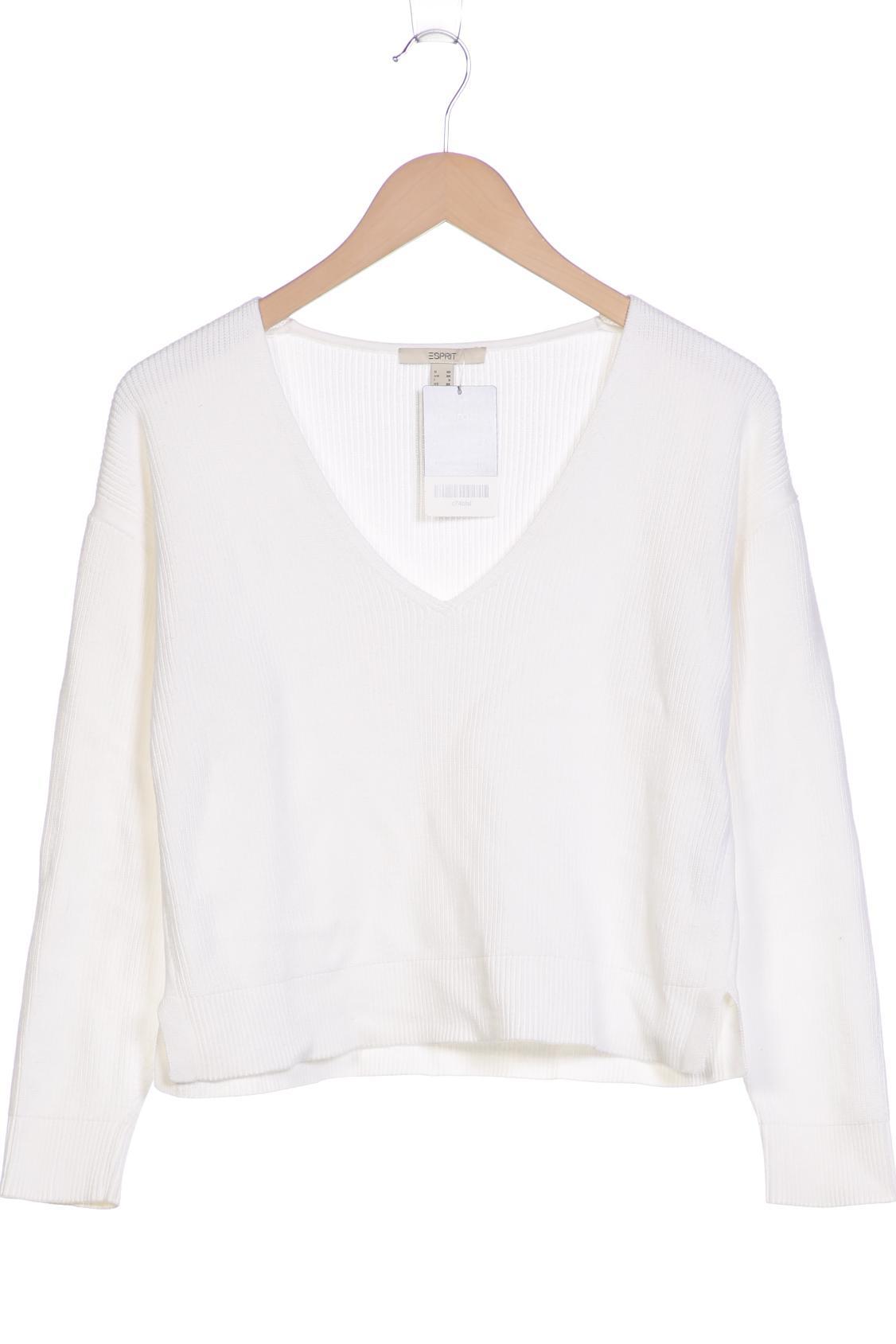 

Esprit Damen Pullover, weiß, Gr. 34