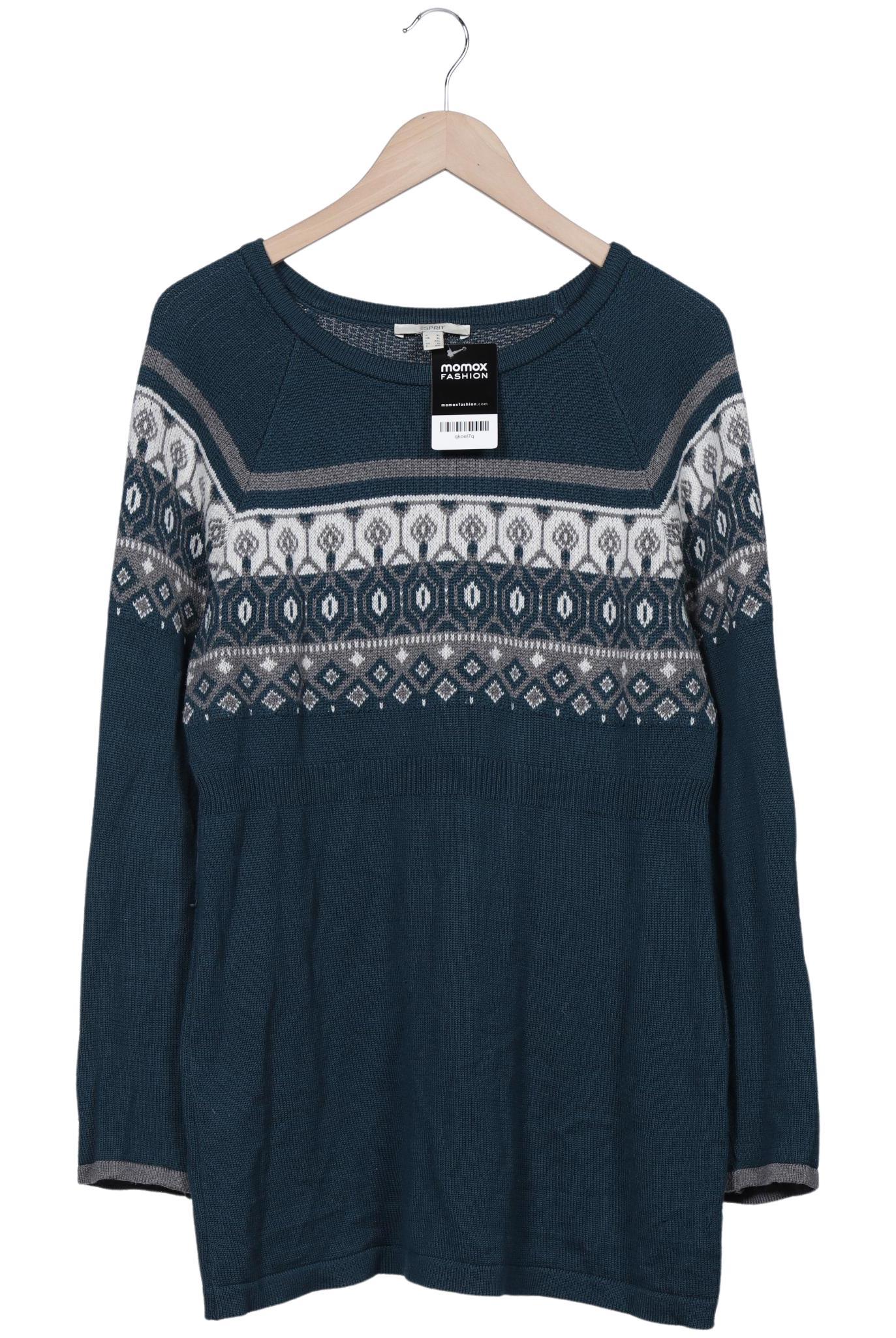 

Esprit Damen Pullover, türkis, Gr. 44