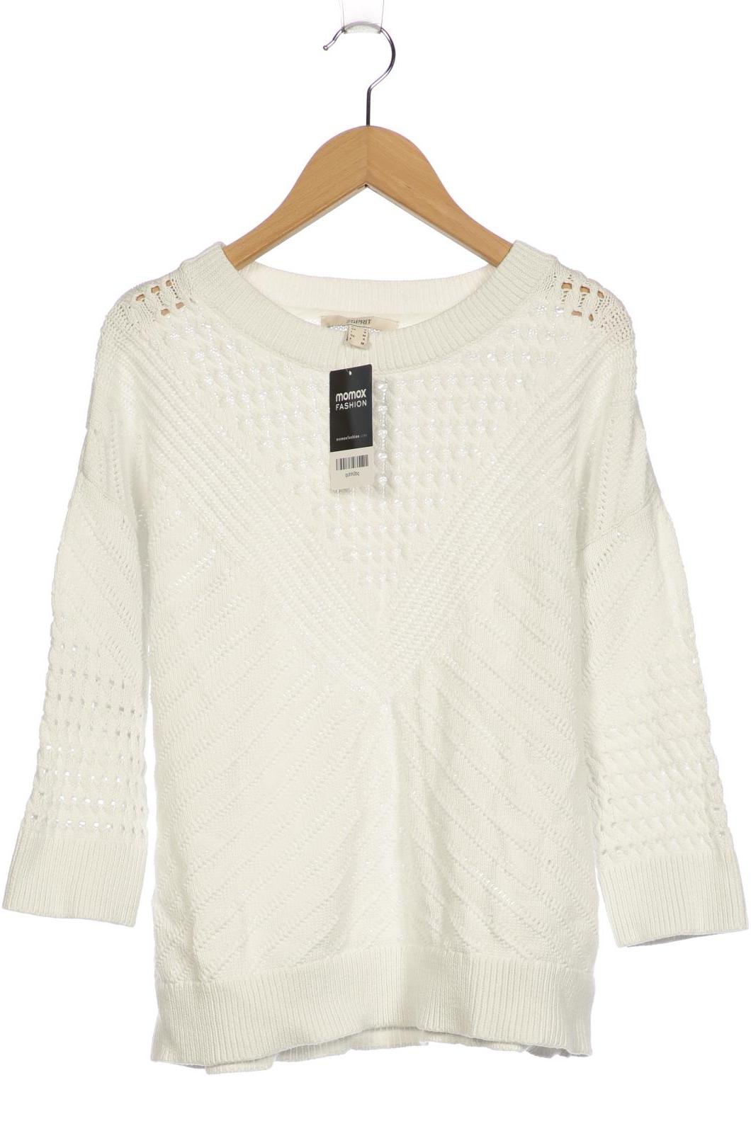 

Esprit Damen Pullover, weiß, Gr. 36
