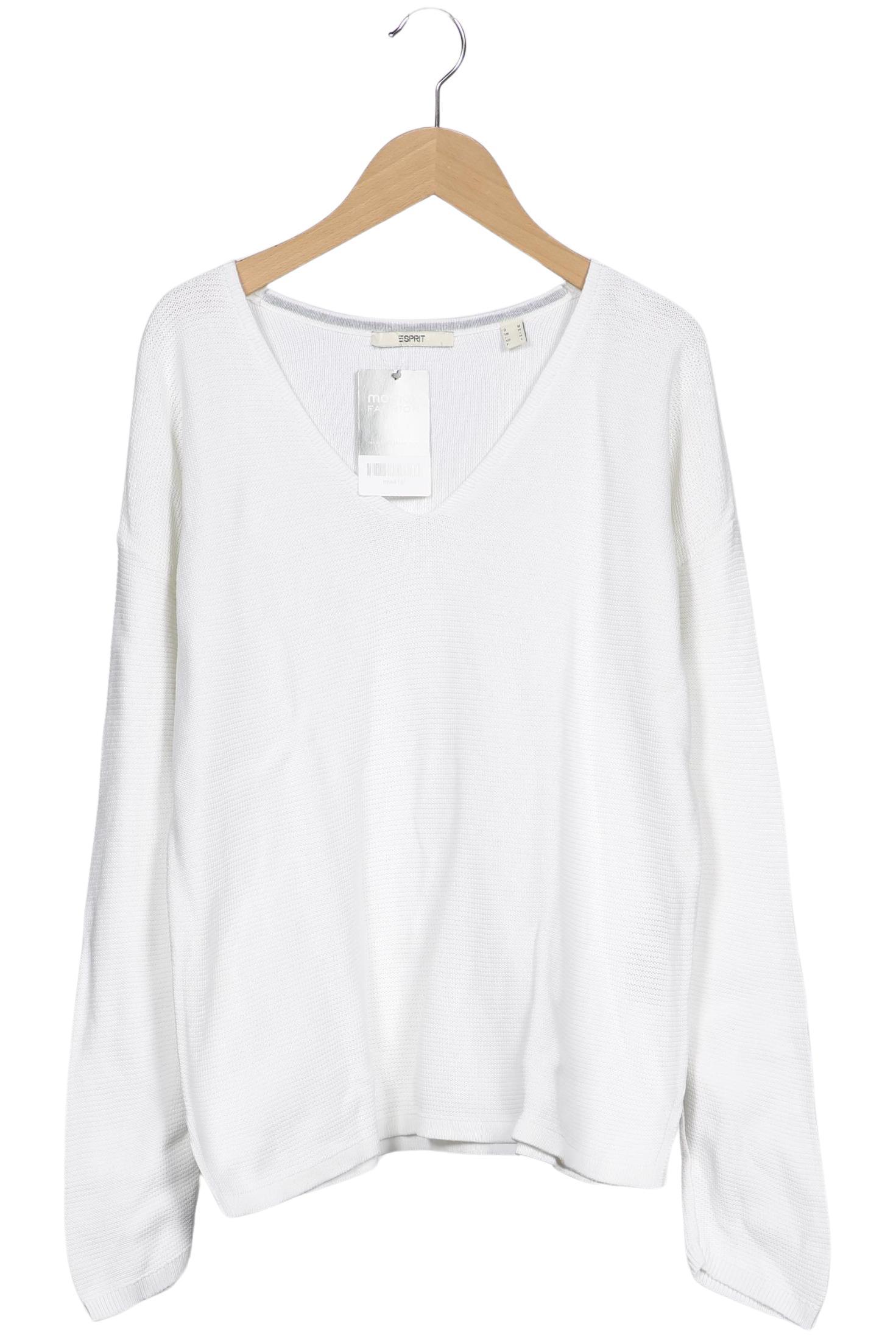 

Esprit Damen Pullover, weiß, Gr. 38