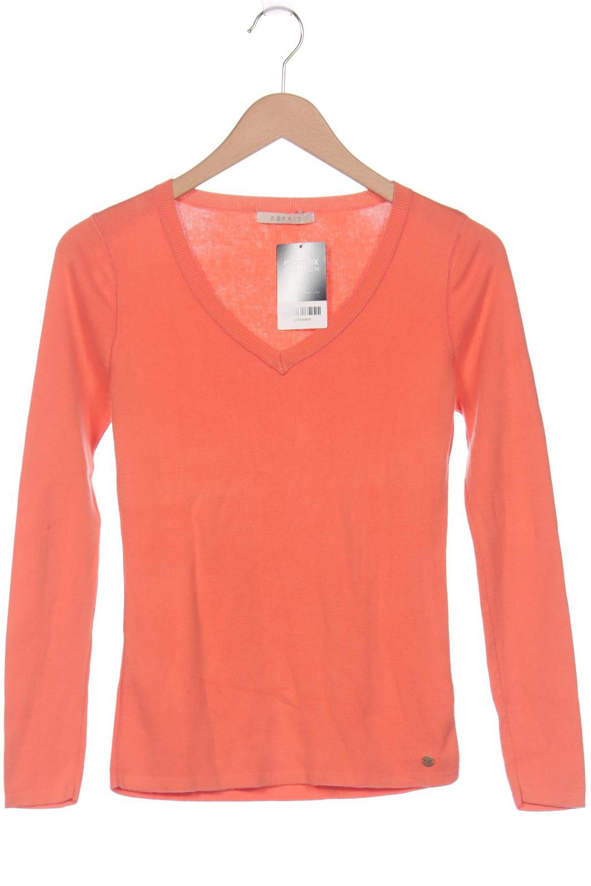 

Esprit Damen Pullover, orange, Gr. 34