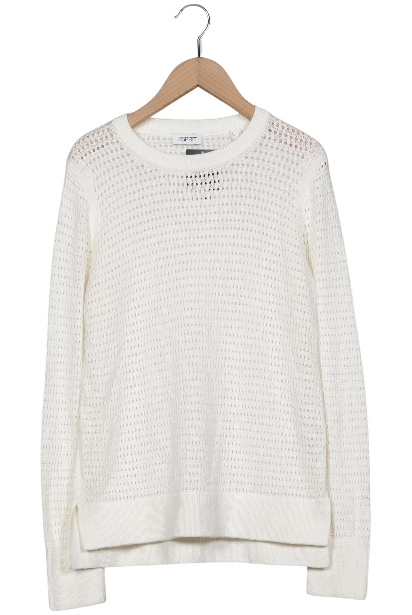 

Esprit Damen Pullover, weiß, Gr. 42