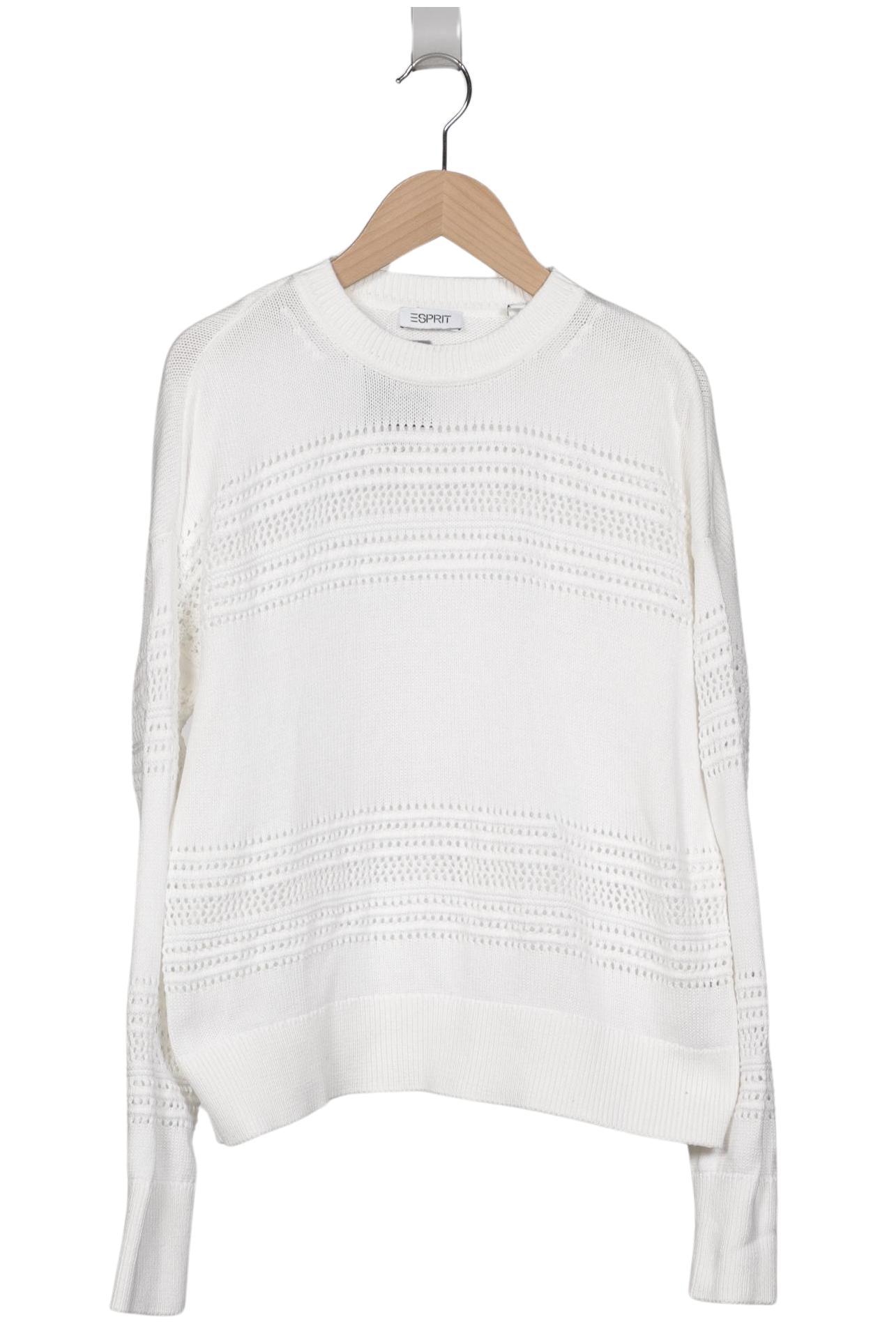

Esprit Damen Pullover, weiß, Gr. 34