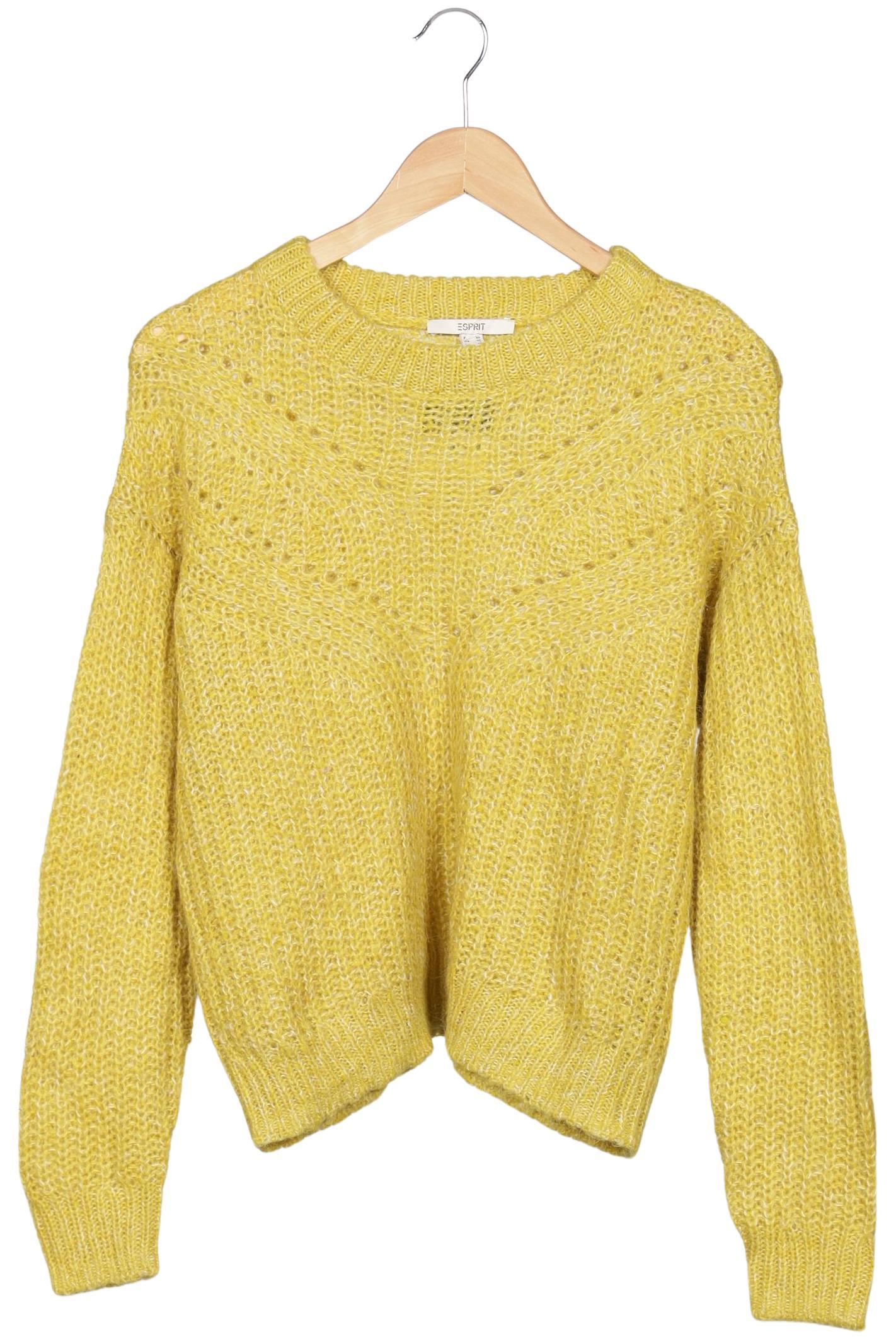 

Esprit Damen Pullover, gelb, Gr. 34