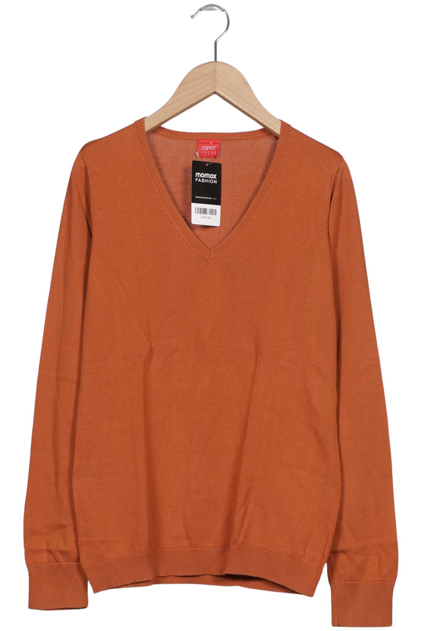 

Esprit Damen Pullover, orange, Gr. 42