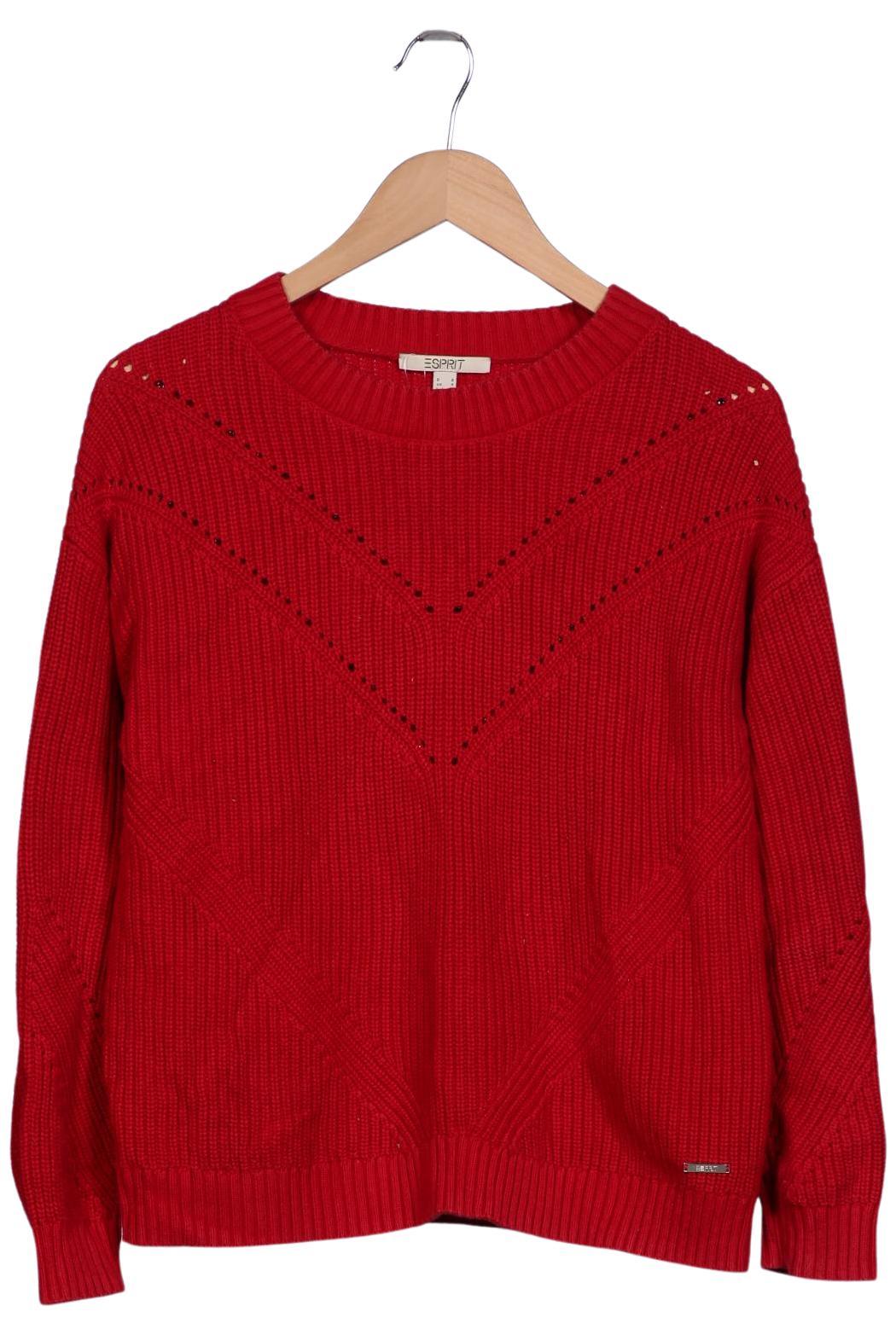 

Esprit Damen Pullover, rot, Gr. 36