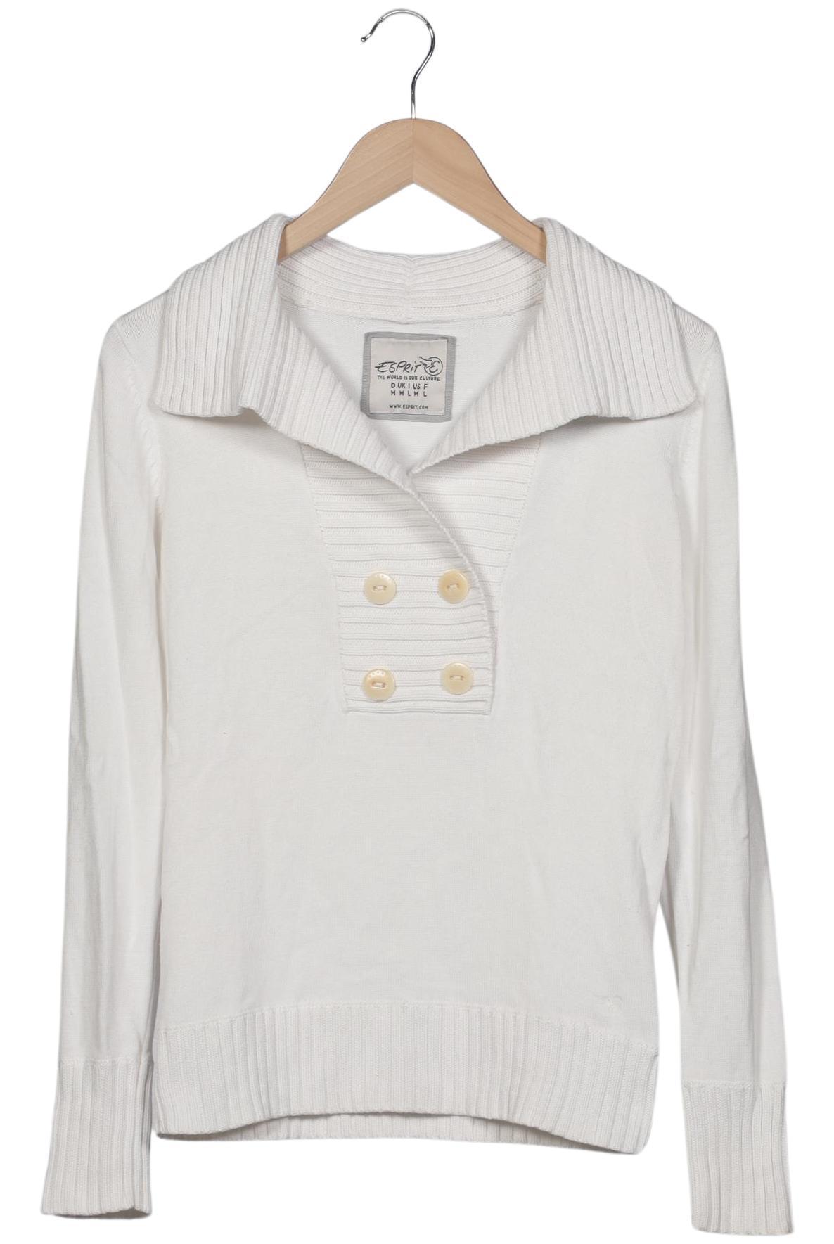 

Esprit Damen Pullover, weiß, Gr. 38