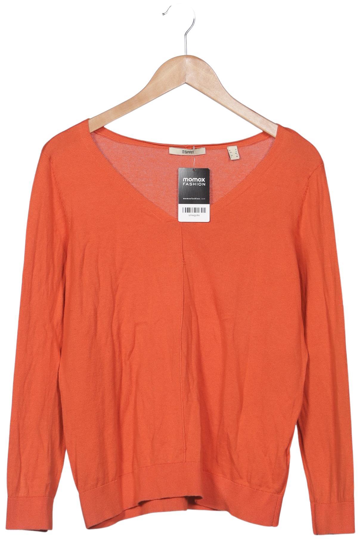 

Esprit Damen Pullover, orange, Gr. 42