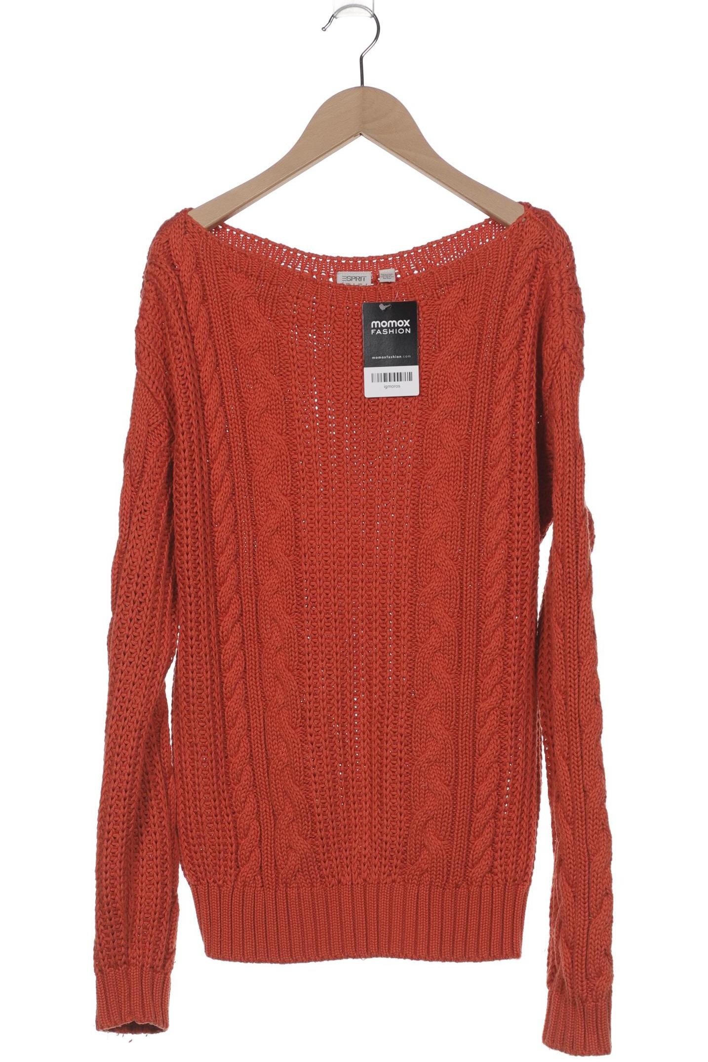 

Esprit Damen Pullover, orange, Gr. 44