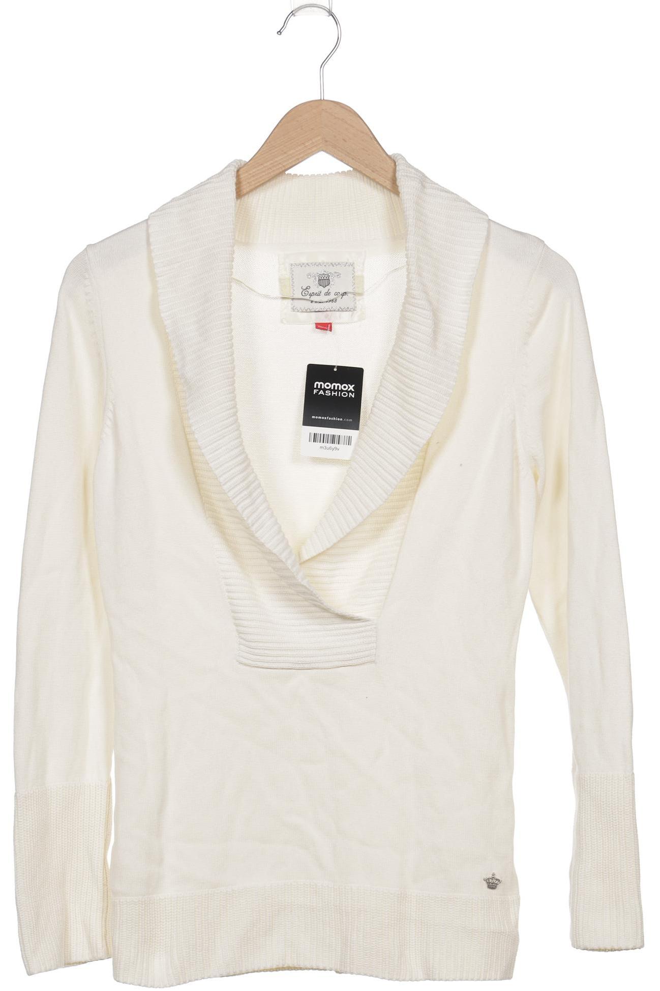 

Esprit Damen Pullover, weiß, Gr. 38