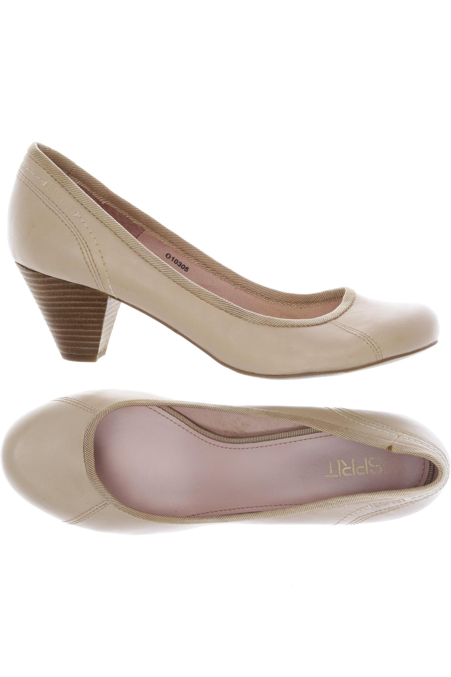 

Esprit Damen Pumps, beige, Gr. 40