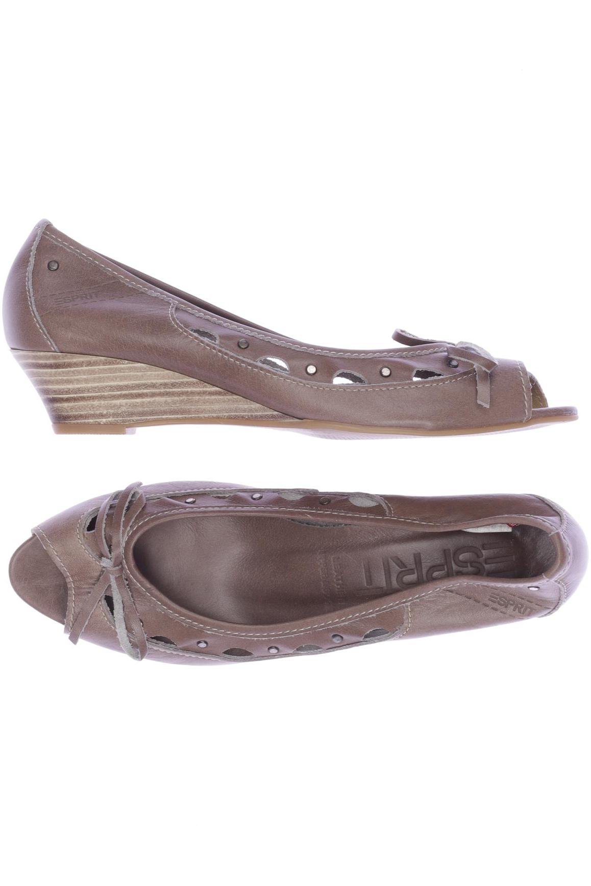 

Esprit Damen Pumps, braun, Gr. 38