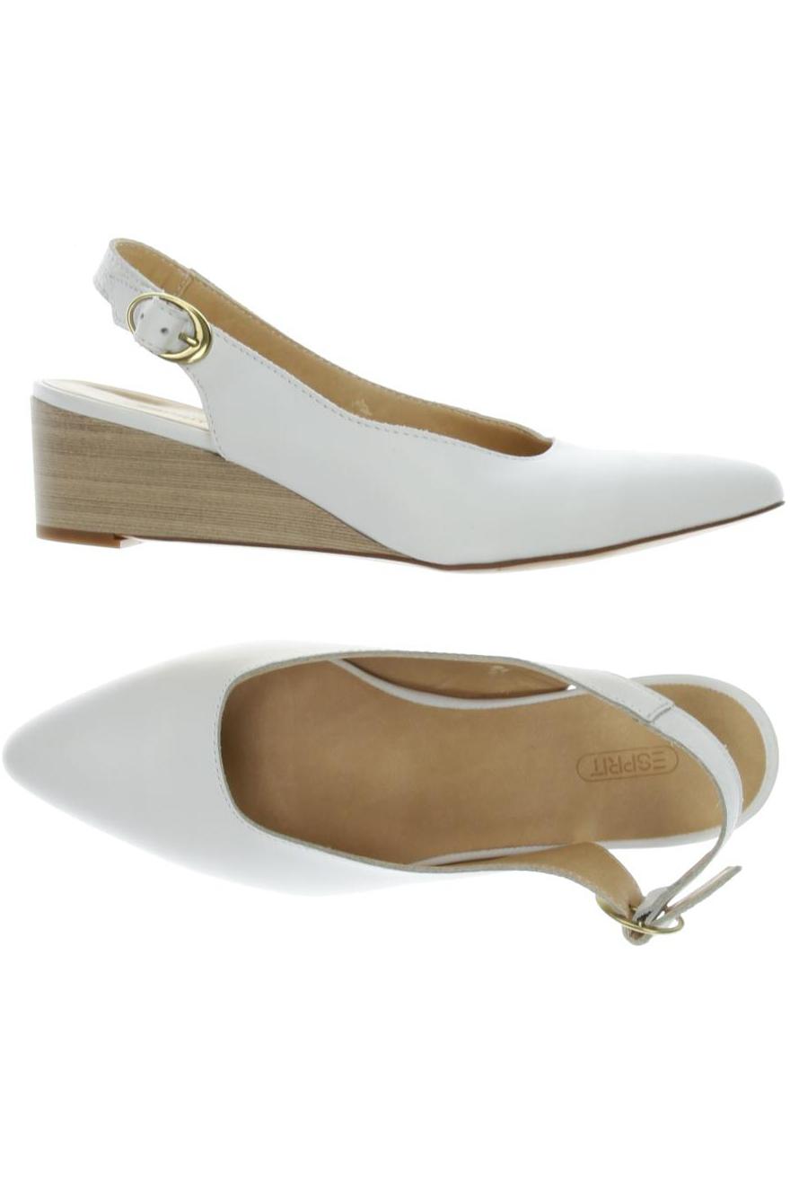 

Esprit Damen Pumps, weiß, Gr. 40