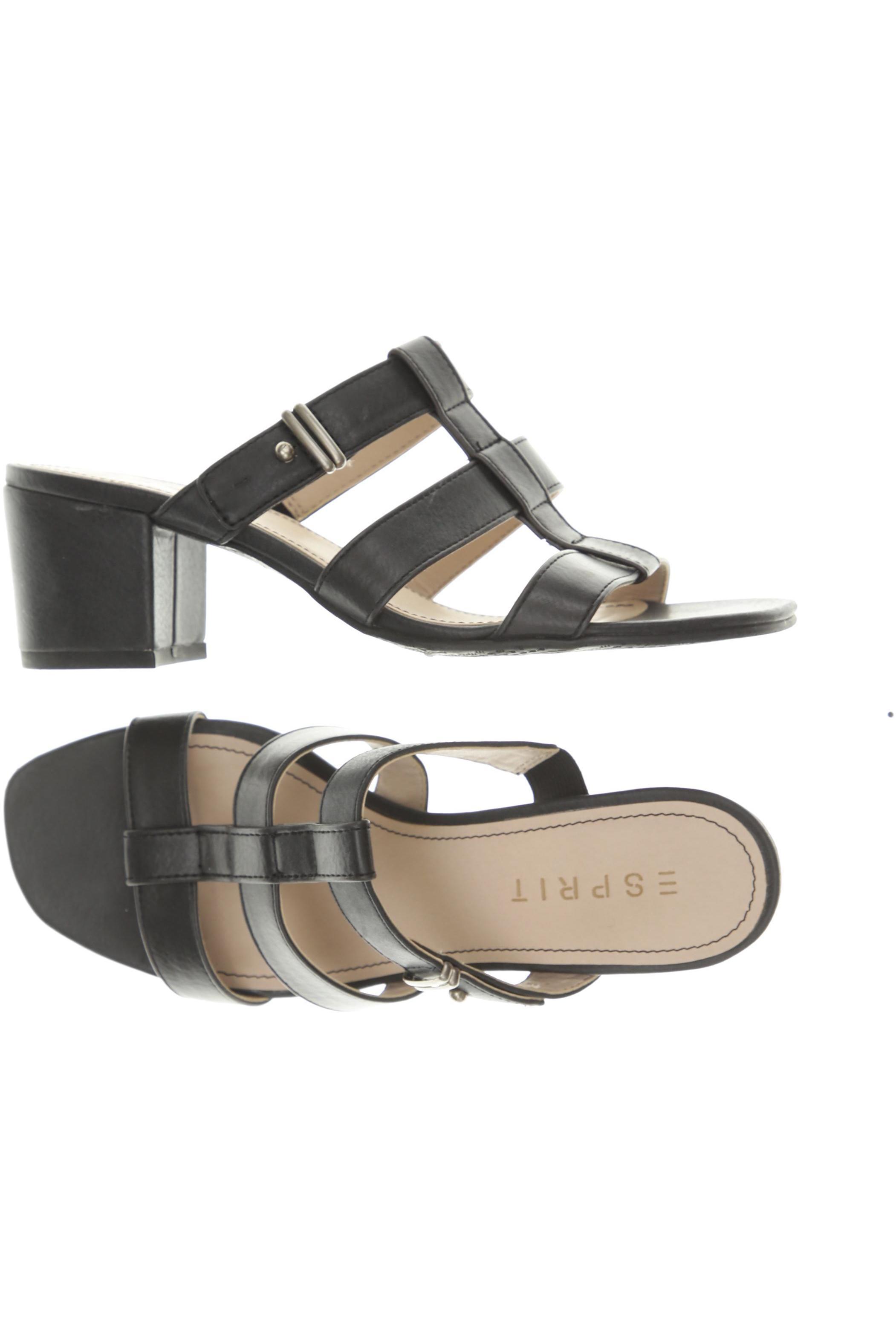 

Esprit Damen Sandale, schwarz, Gr. 37