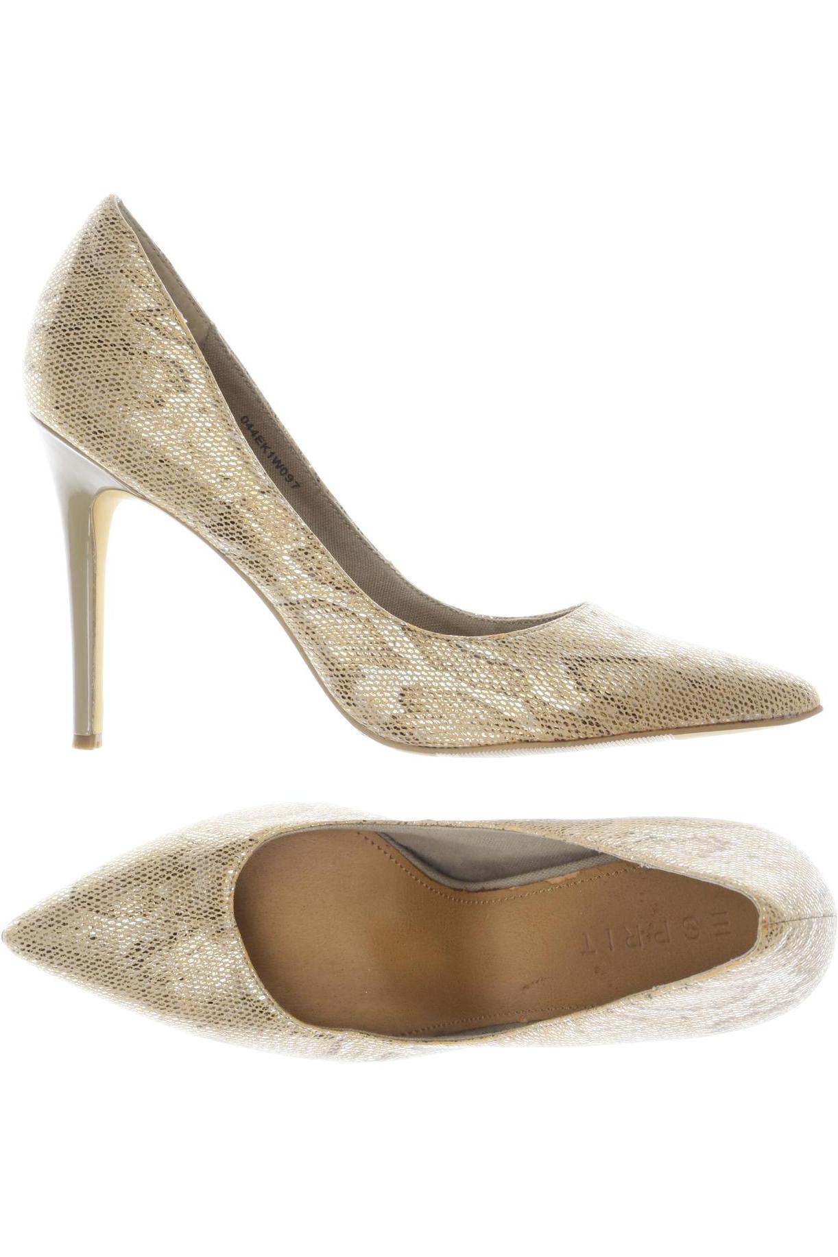 

Esprit Damen Pumps, beige, Gr. 40