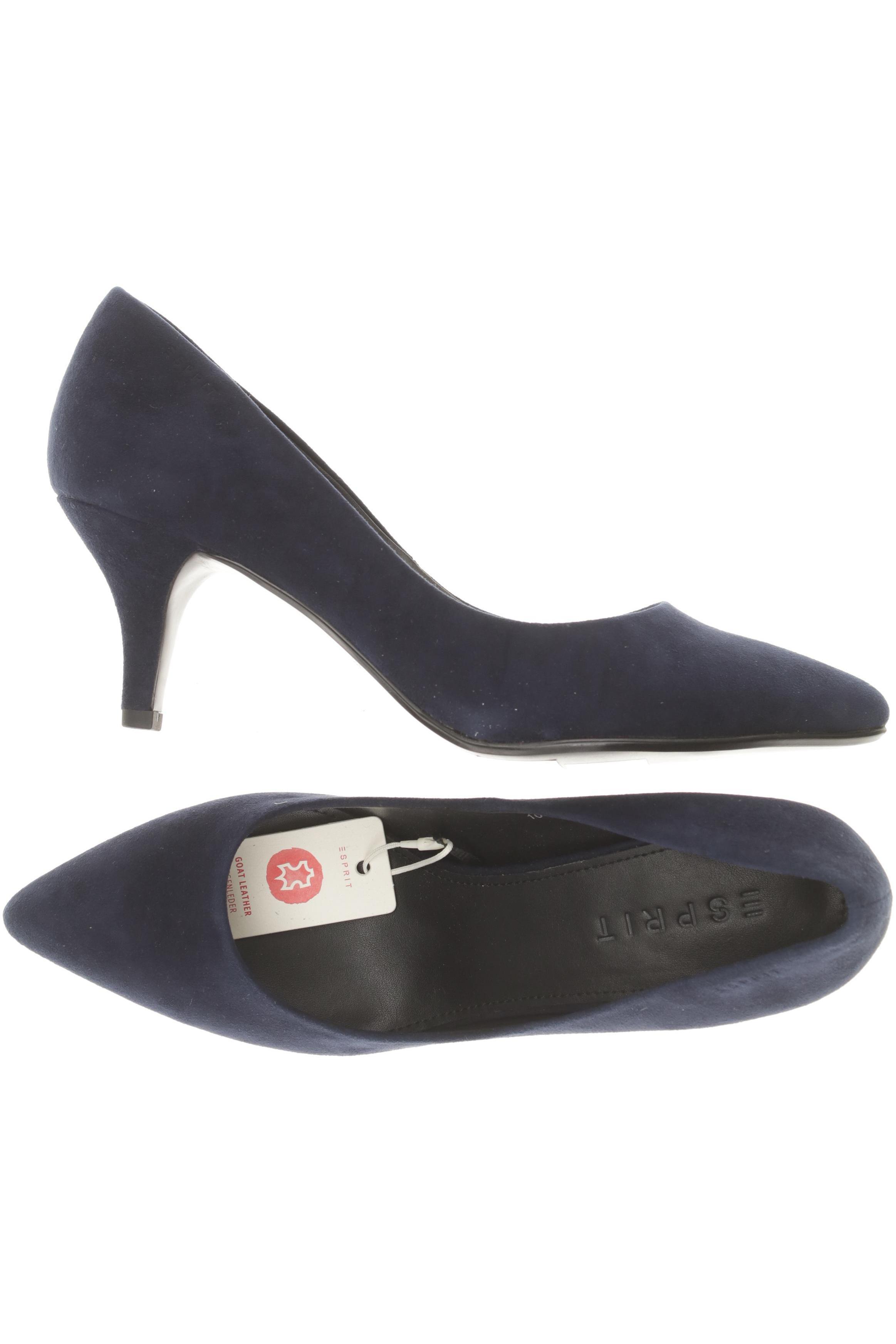 

Esprit Damen Pumps, blau, Gr. 38