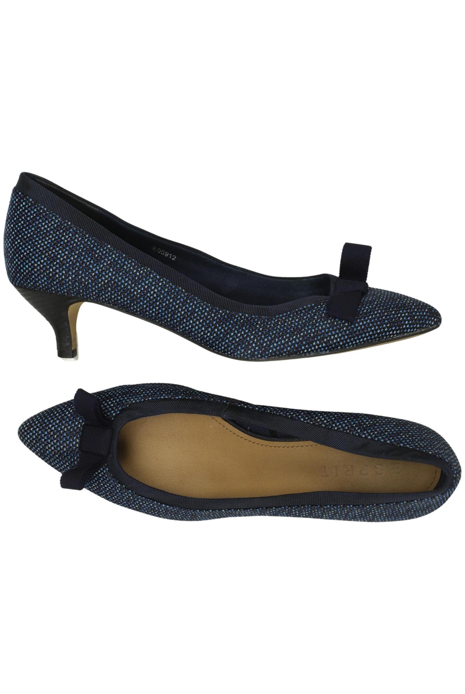 

Esprit Damen Pumps, blau, Gr. 40