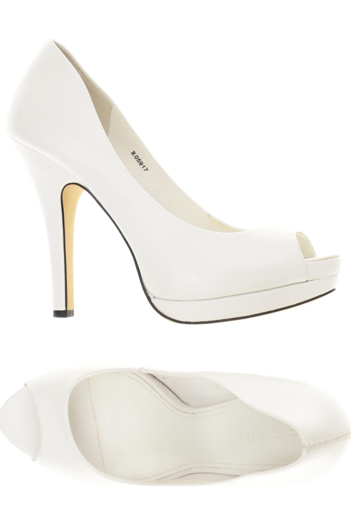 

Esprit Damen Pumps, weiß, Gr. 38