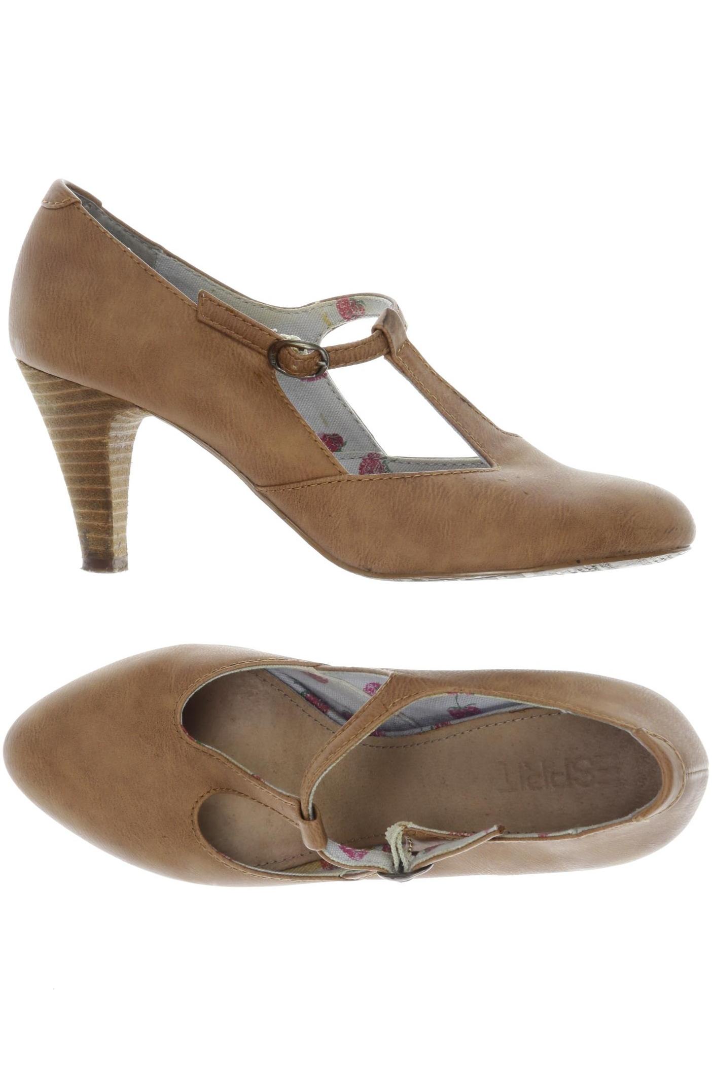 

Esprit Damen Pumps, beige, Gr. 37