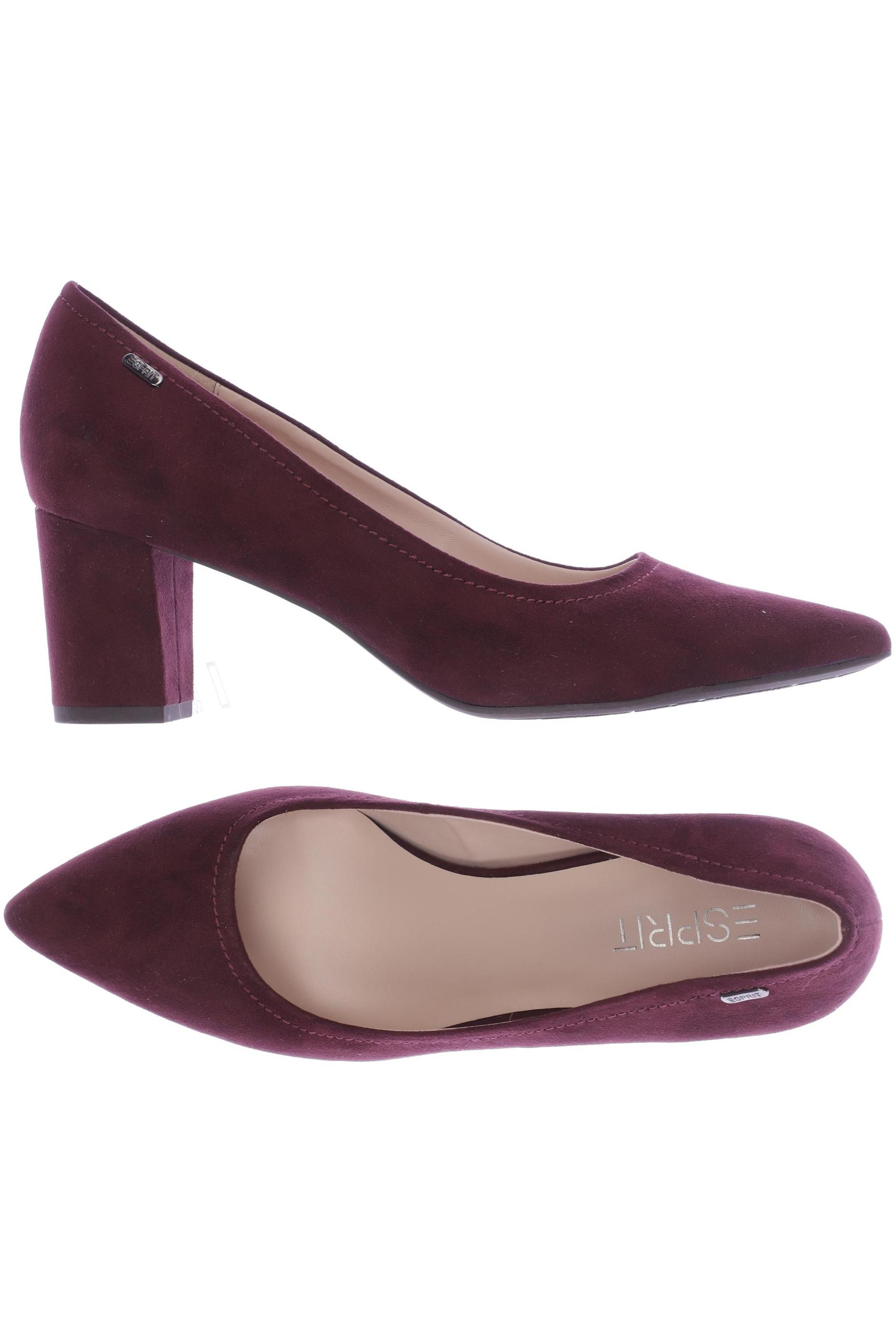 

Esprit Damen Pumps, bordeaux, Gr. 40