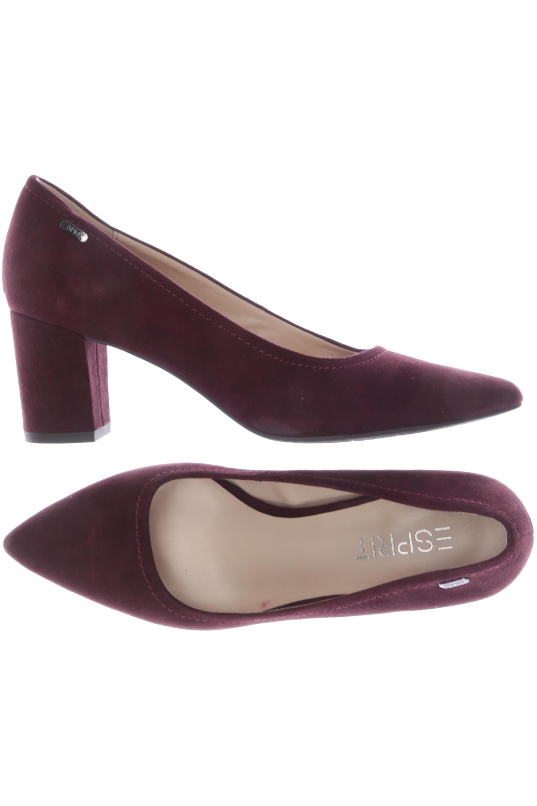 

Esprit Damen Pumps, bordeaux, Gr. 36