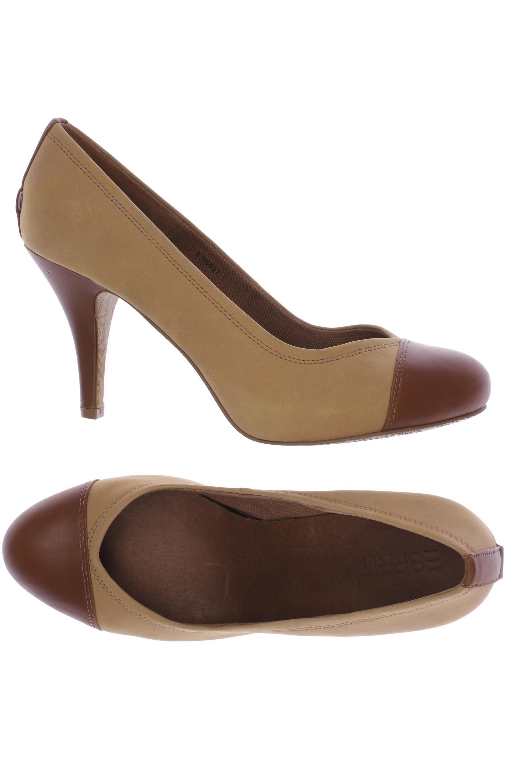 

Esprit Damen Pumps, beige, Gr. 40