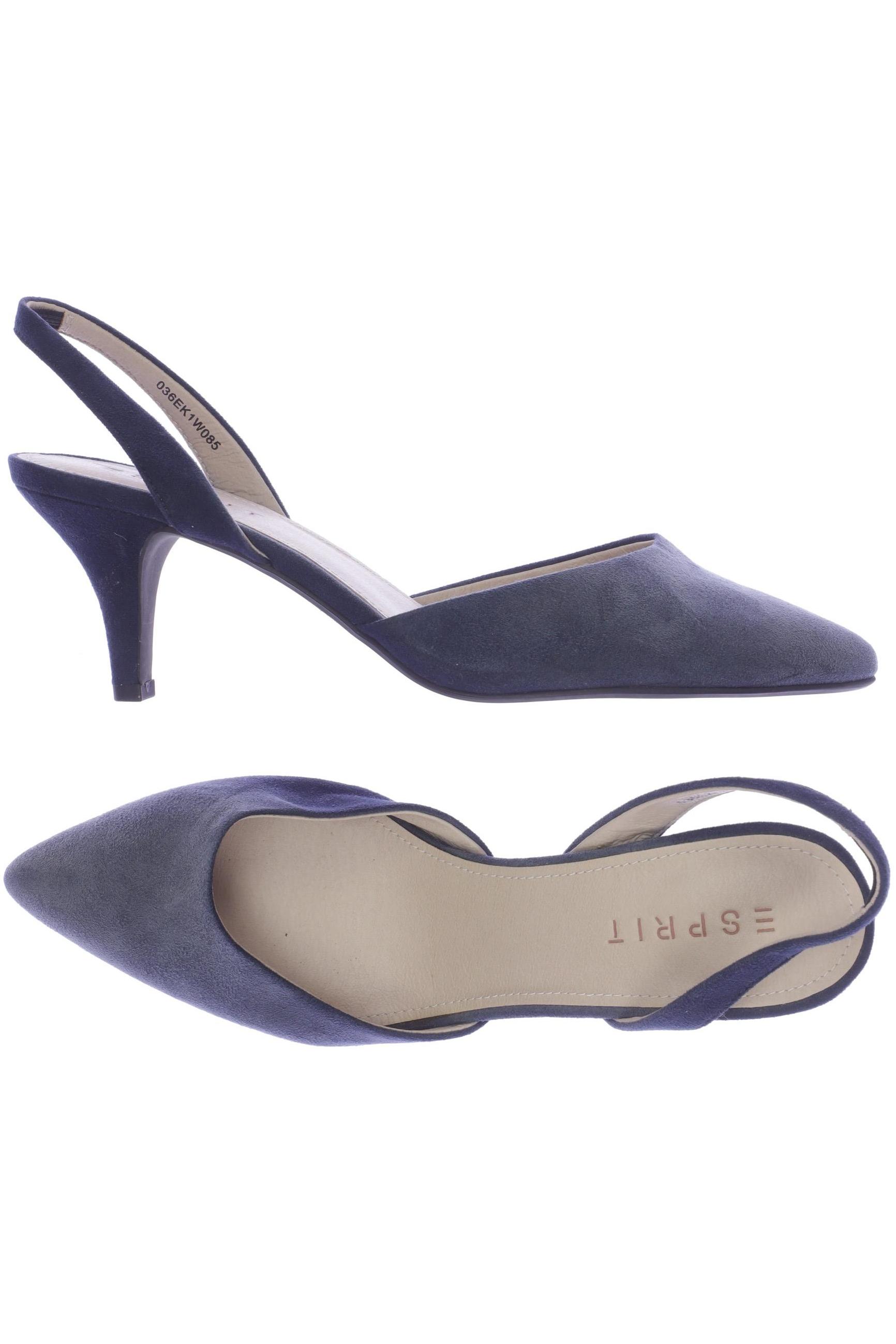 

Esprit Damen Pumps, blau, Gr. 38