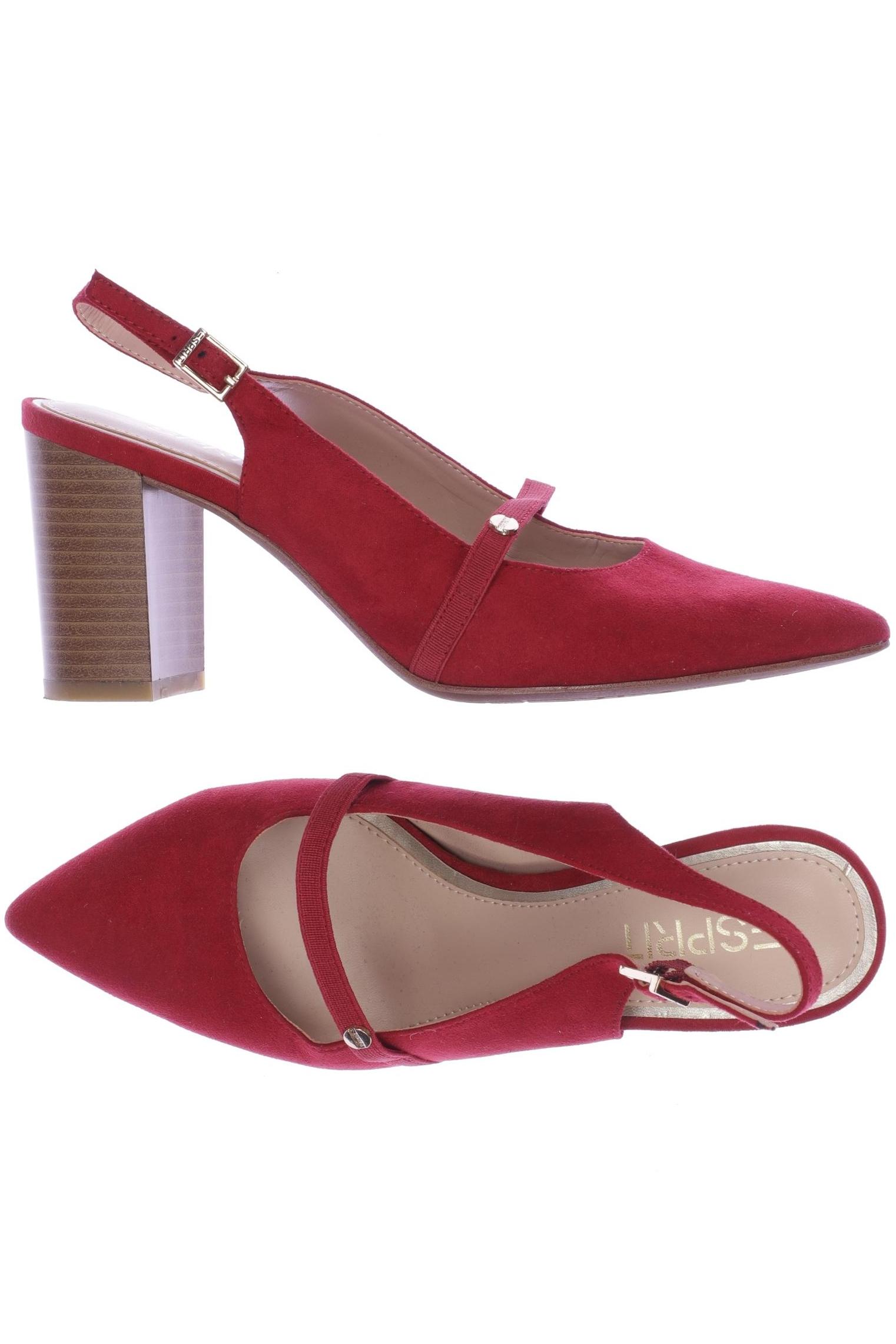 

Esprit Damen Pumps, rot, Gr. 38