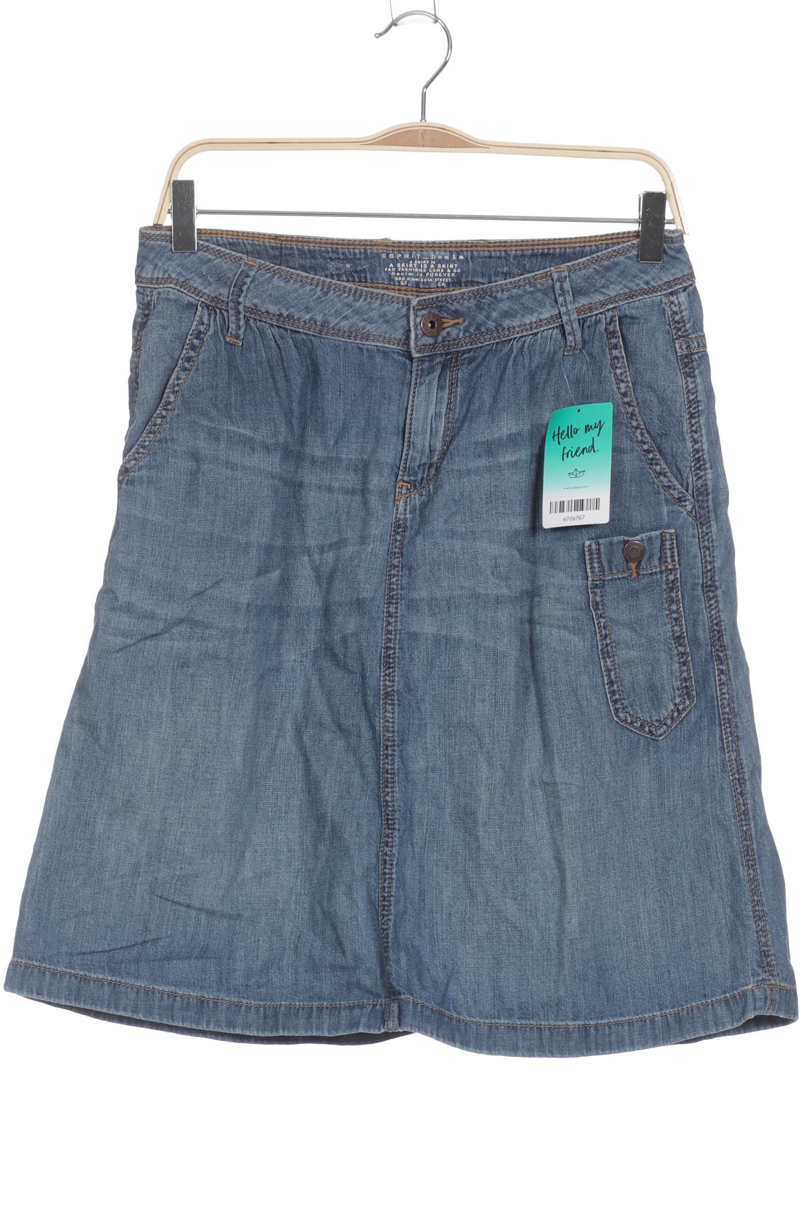 

Esprit Damen Rock, blau, Gr. 26