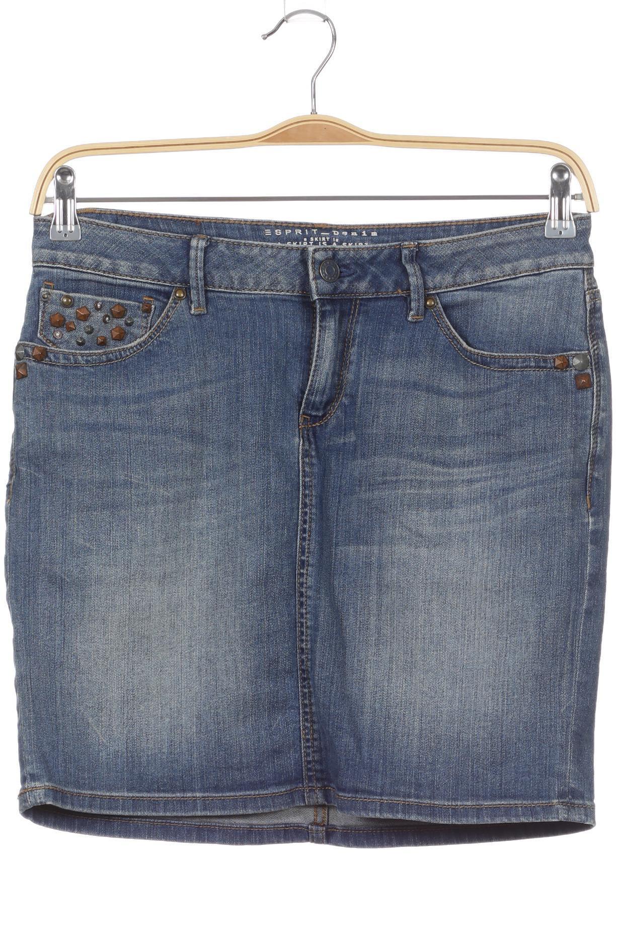 

Esprit Damen Rock, blau, Gr. 28