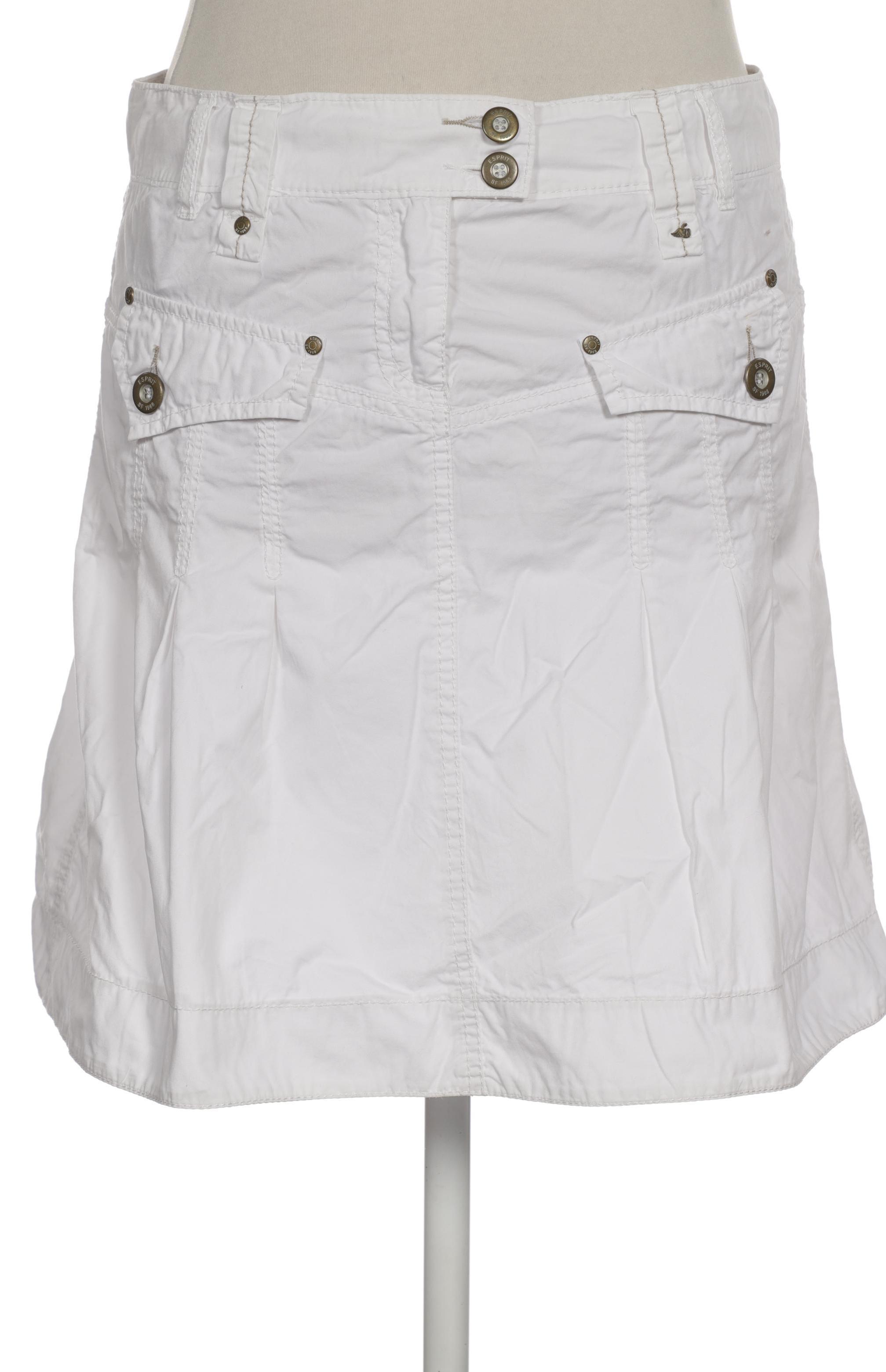 

Esprit Damen Rock, weiß, Gr. 42